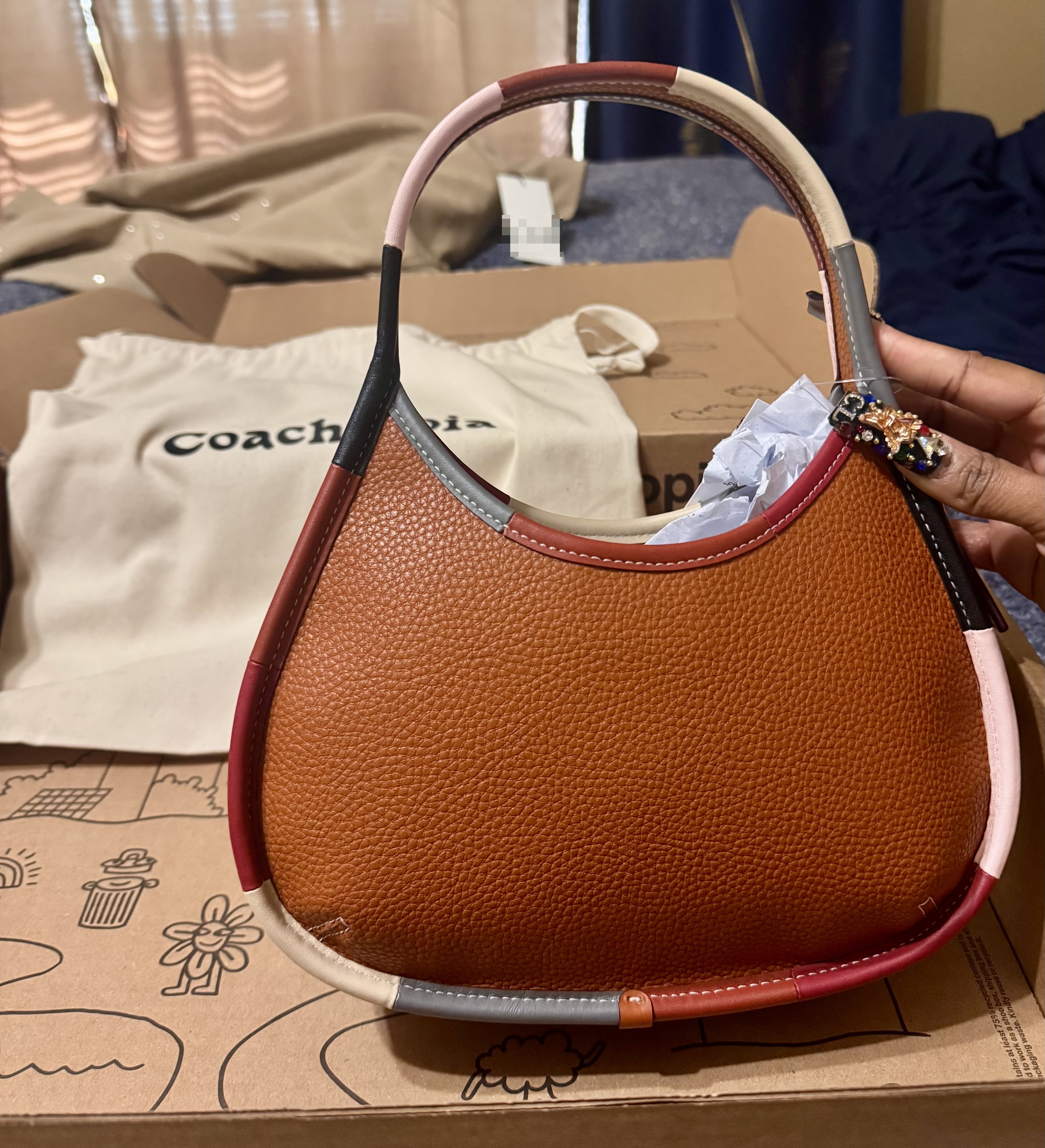 Ergo Bag In Basket-Weave Upcrafted Leather | Bags | Coach