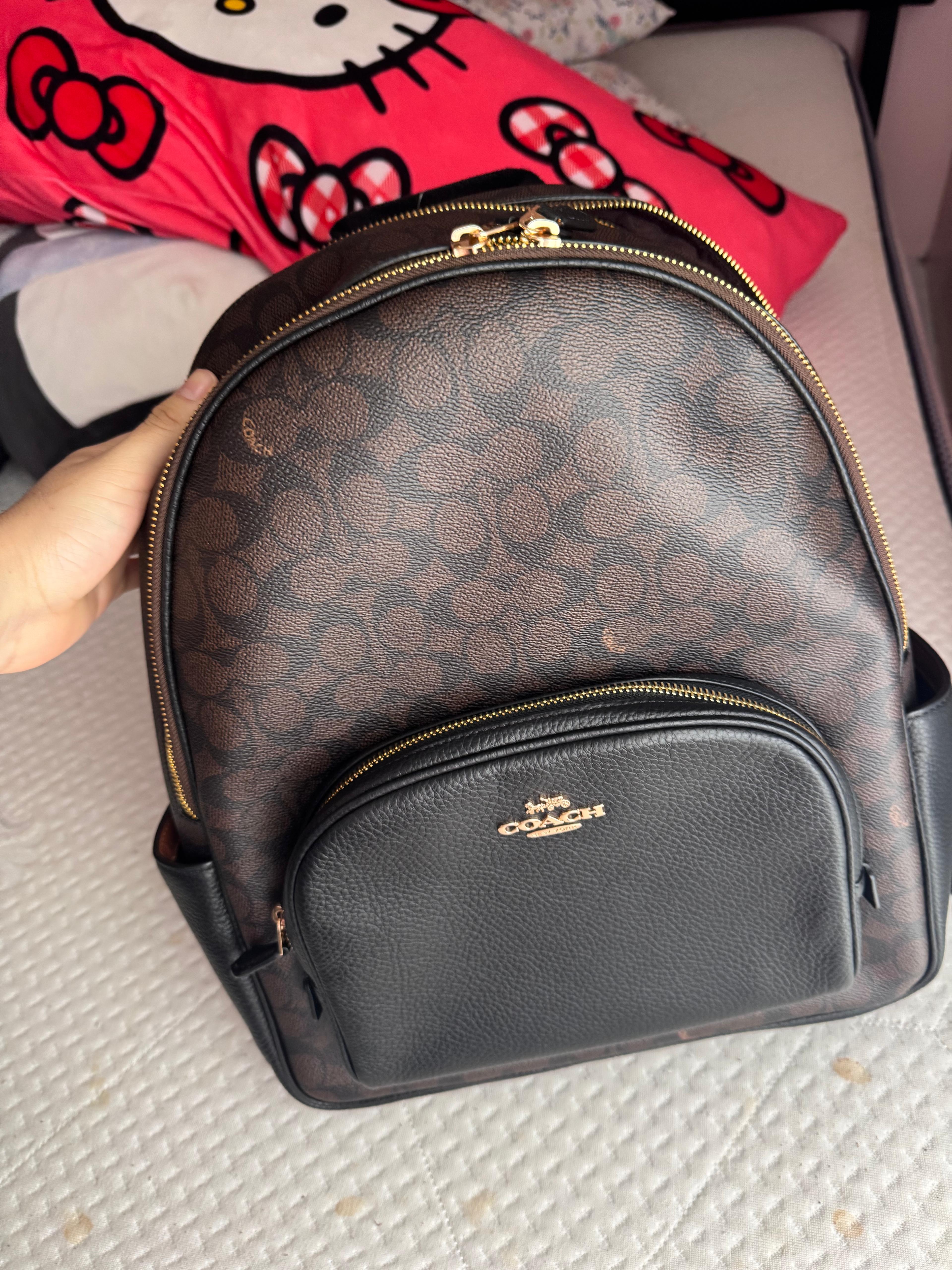 Large Court Backpack In Signature Canvas | Bags | Coach | COACH®