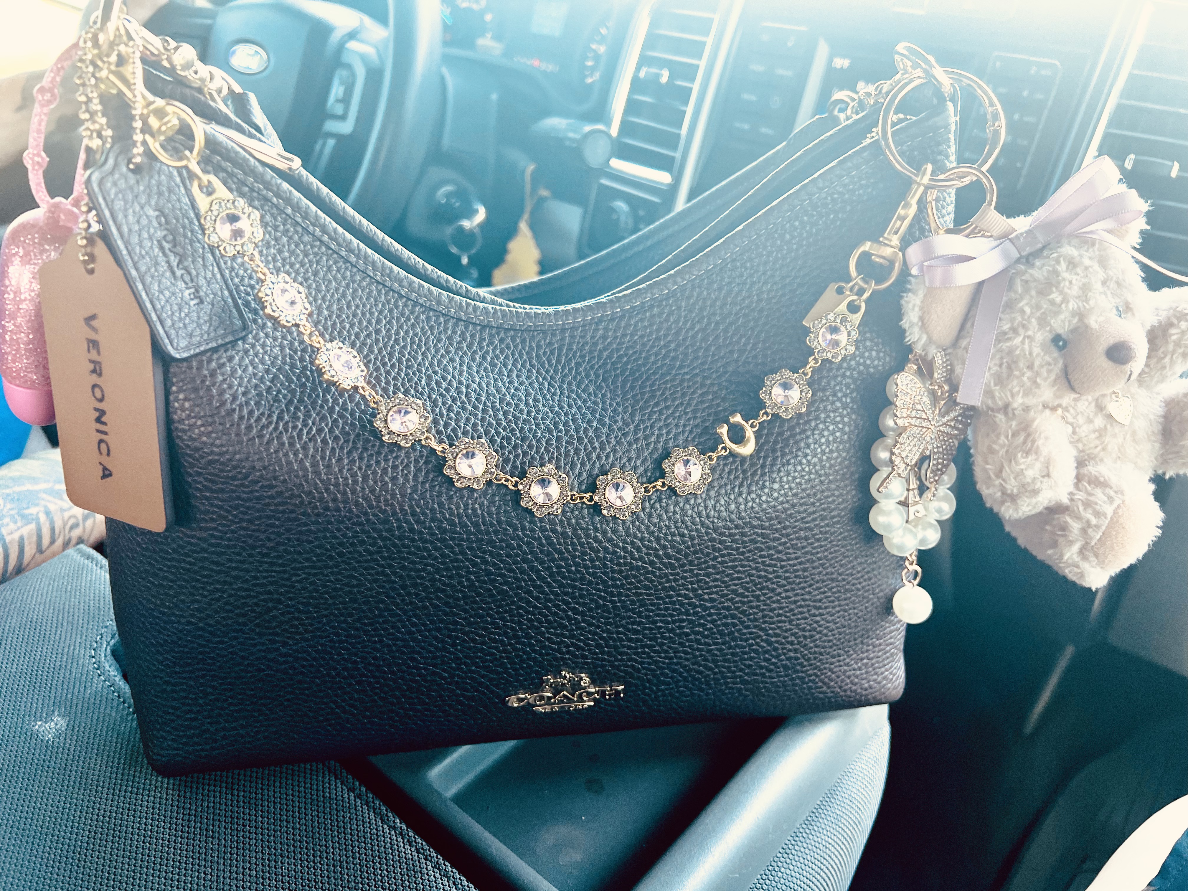 Laurel Shoulder Bag With Mirror Charm And Pouch | Bags | Coach