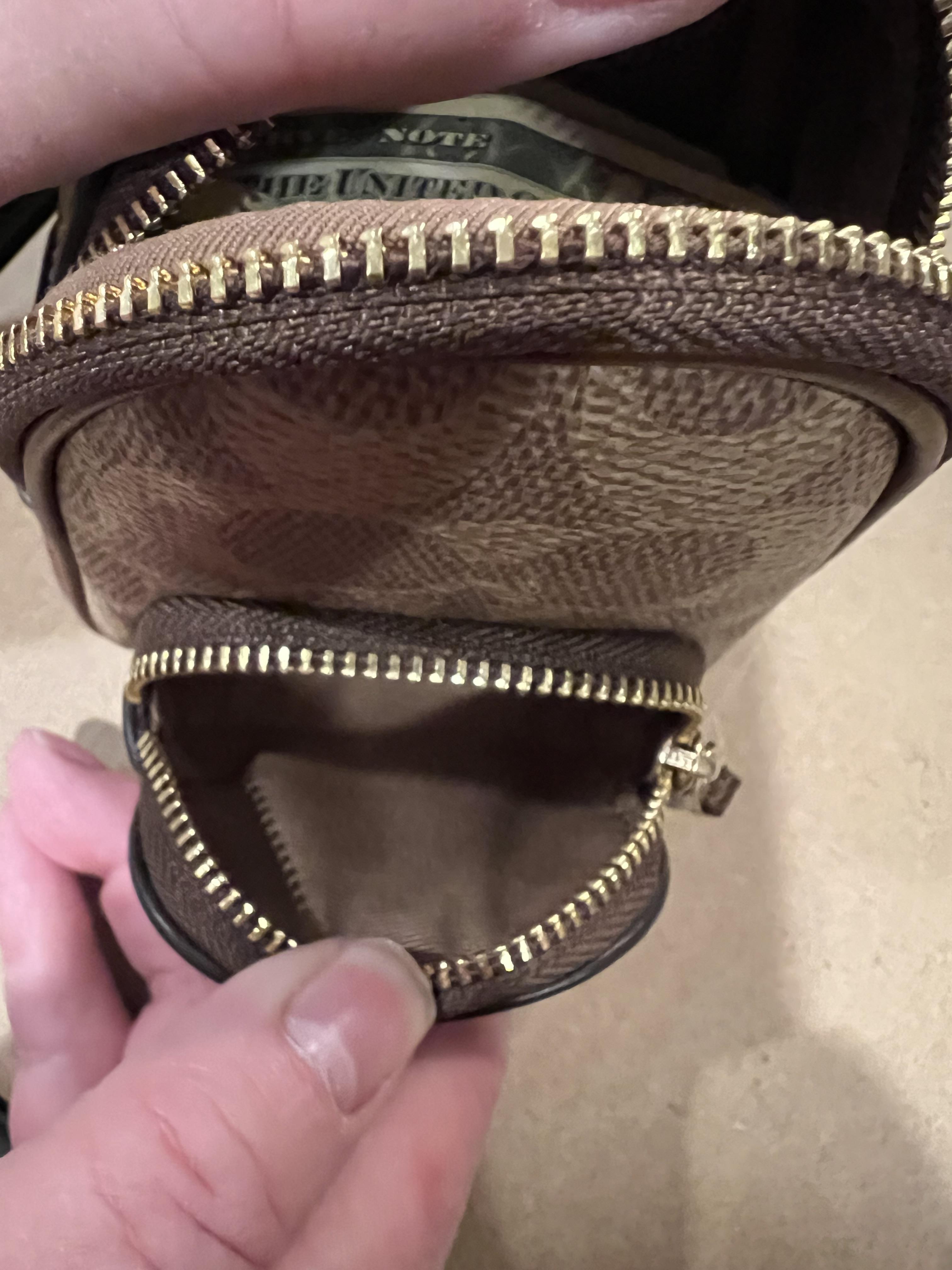 Mini Court Backpack Bag Charm In Signature Canvas | Accessories