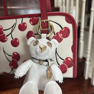 Collectible Bear Bag Charm In Signature Canvas | Accessories