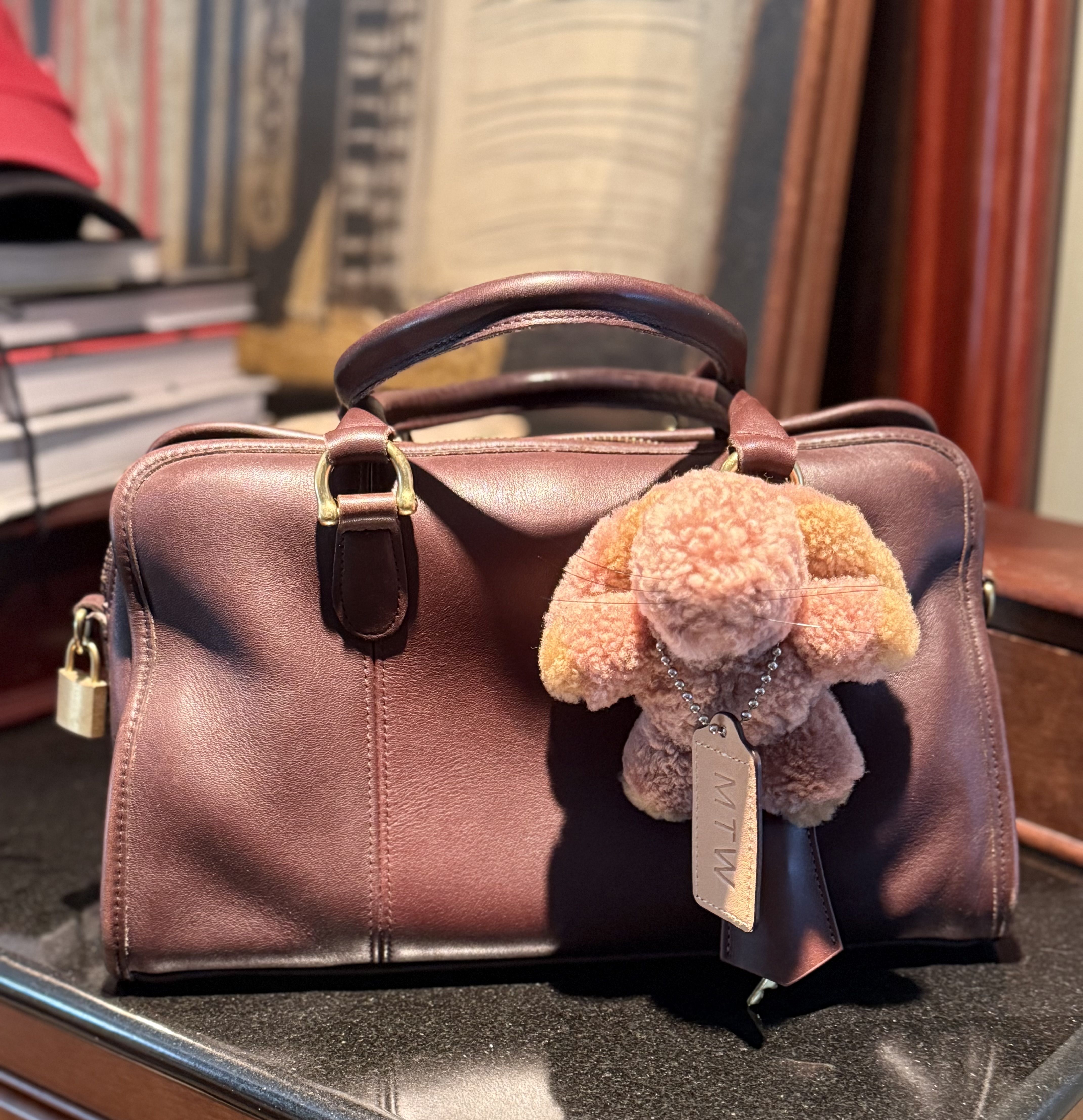 Floppy Shoe Charm In Shearling | Accessories | Coach | COACH®
