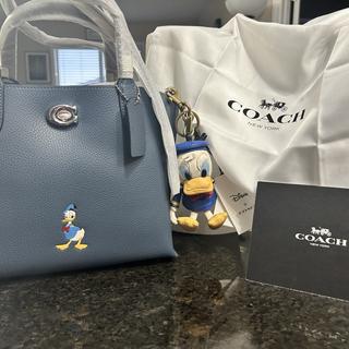 Disney X Coach Willow Tote Bag 24 With Donald Duck | Bags | Coach