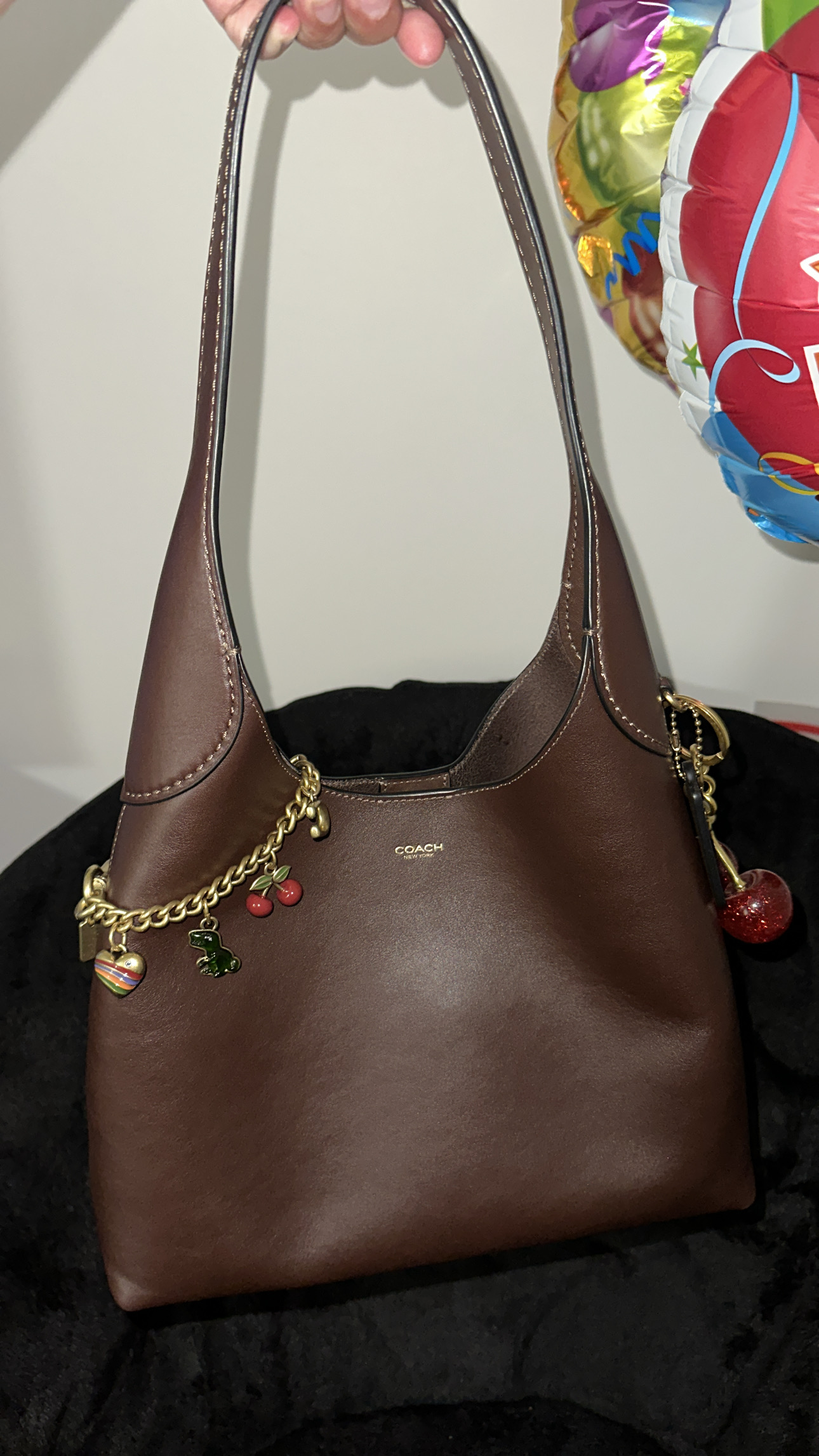 Brooklyn Large Pebbled Leather Shoulder Bag | Michael Kors [US]