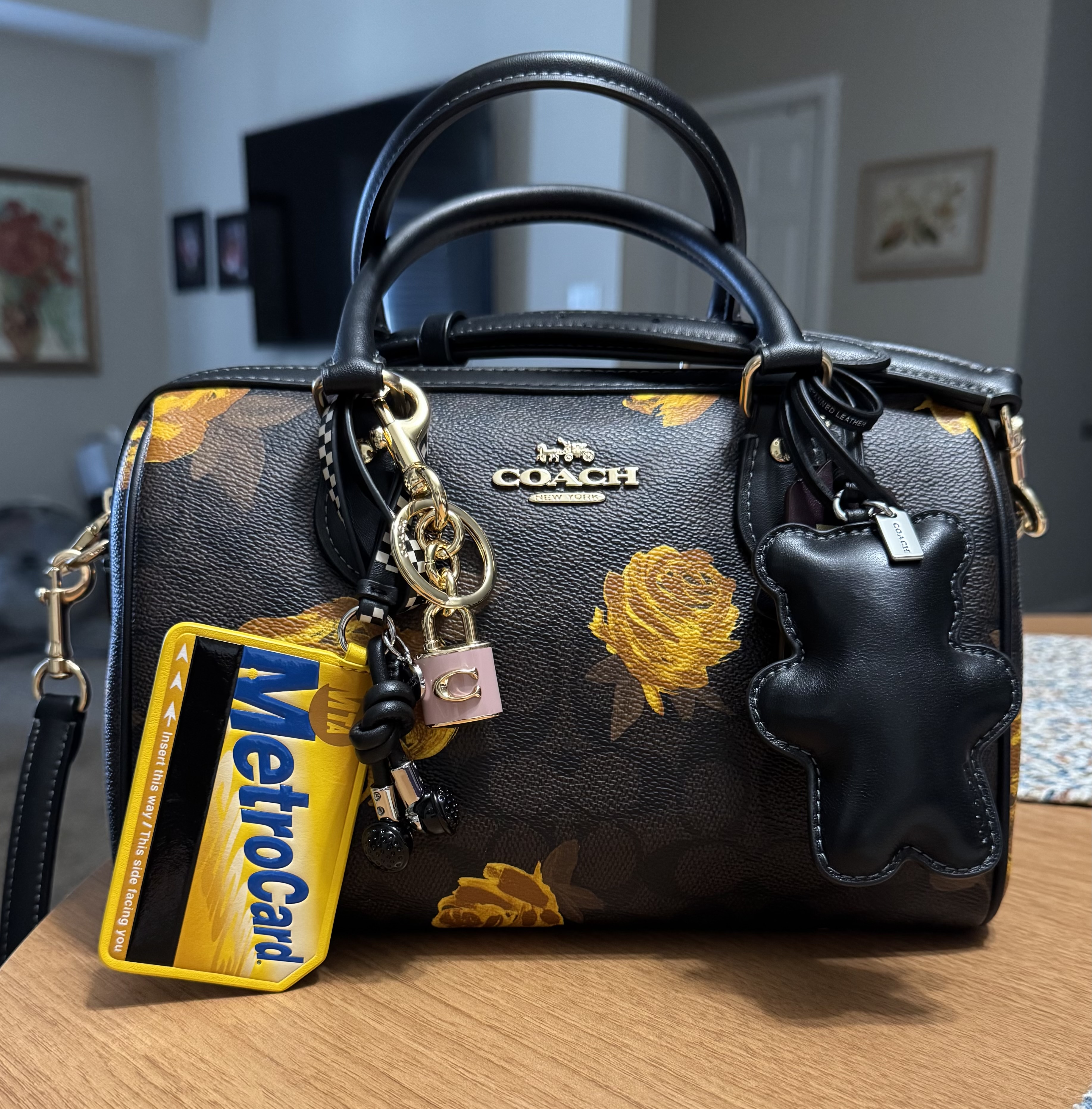 Bear Puffy Bag Charm | Accessories | Coach | COACH®