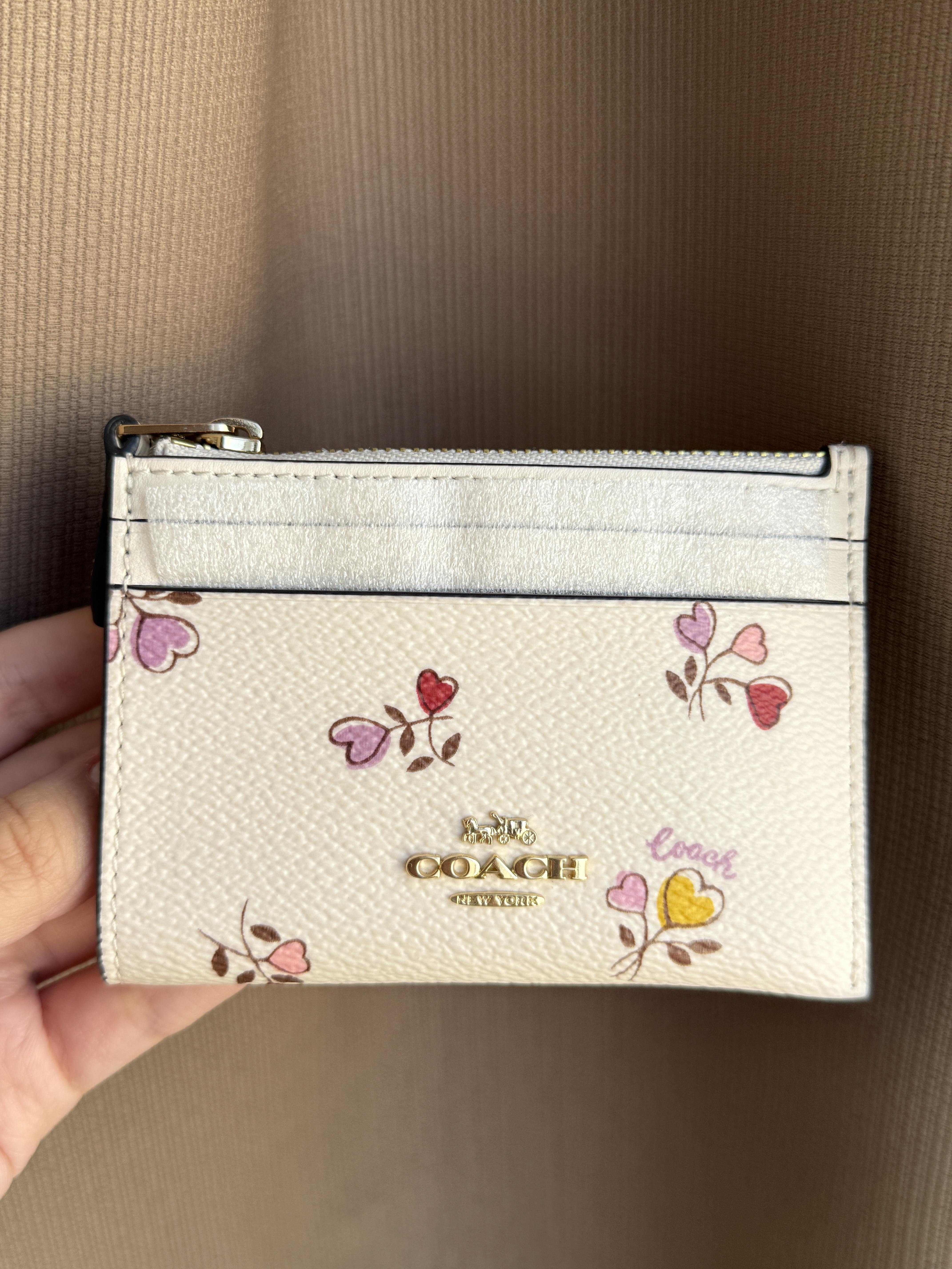 Mini Skinny Id Case With Leopard Print | COACH®