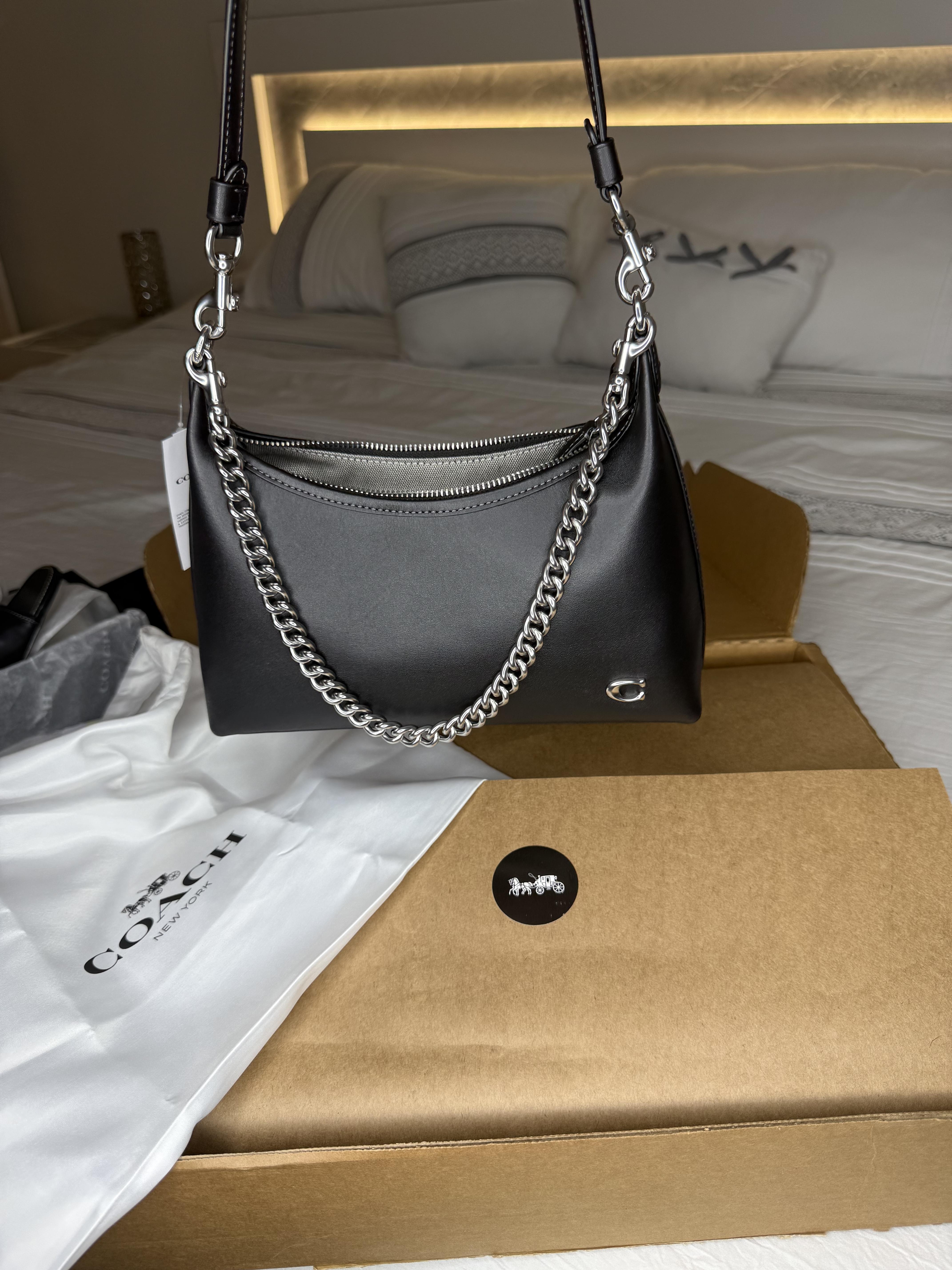 COACH® | Juliet Shoulder Bag 25 In Signature Textile Jacquard