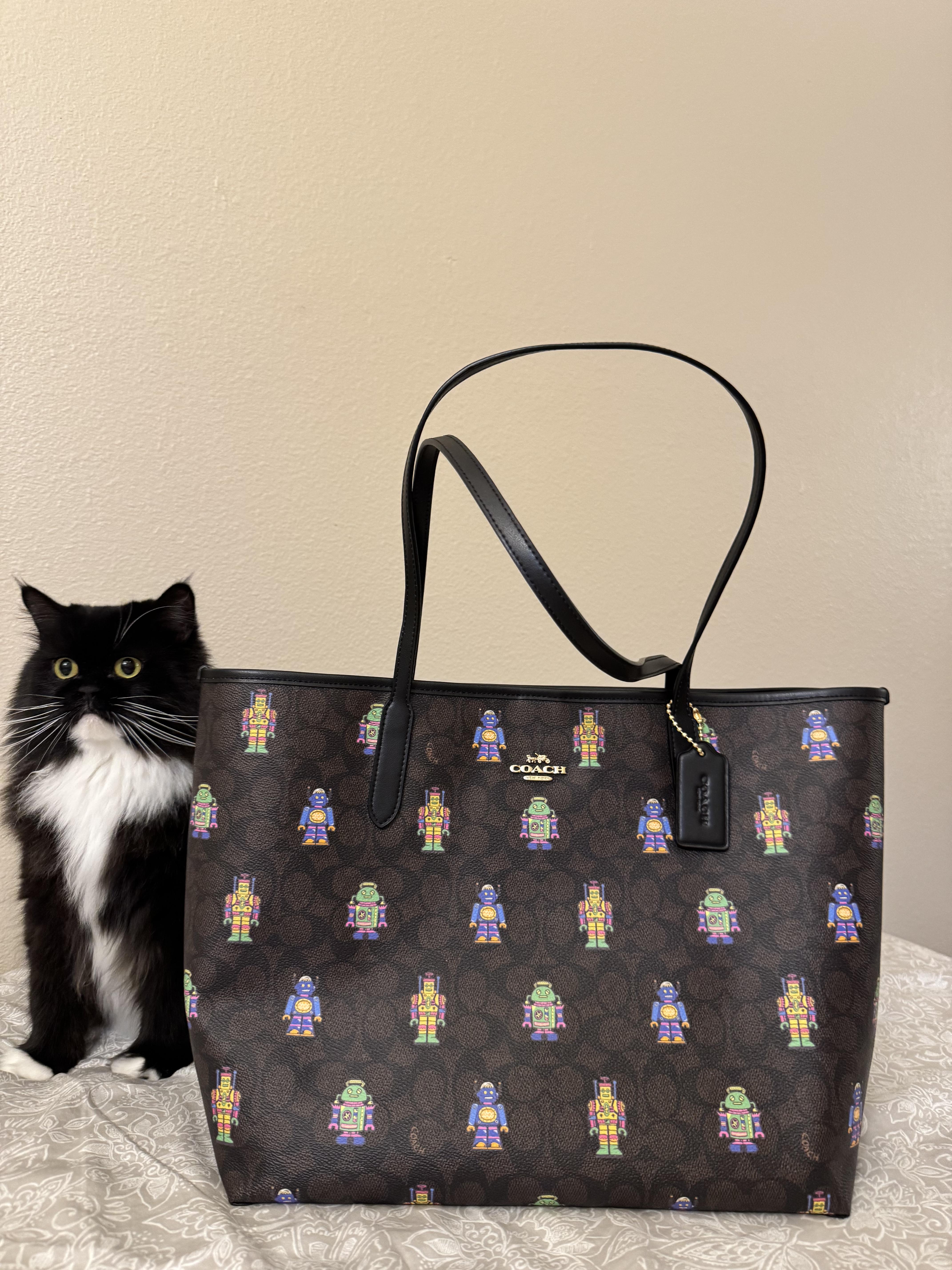 City Tote Bag With Mystical Floral Print | COACH®
