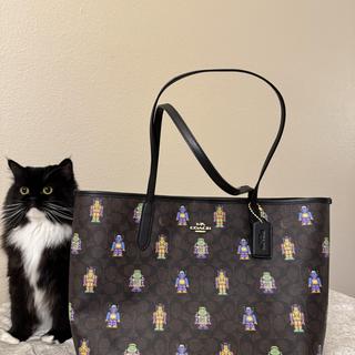 City Tote Bag With Ladybug Floral Print | COACH®