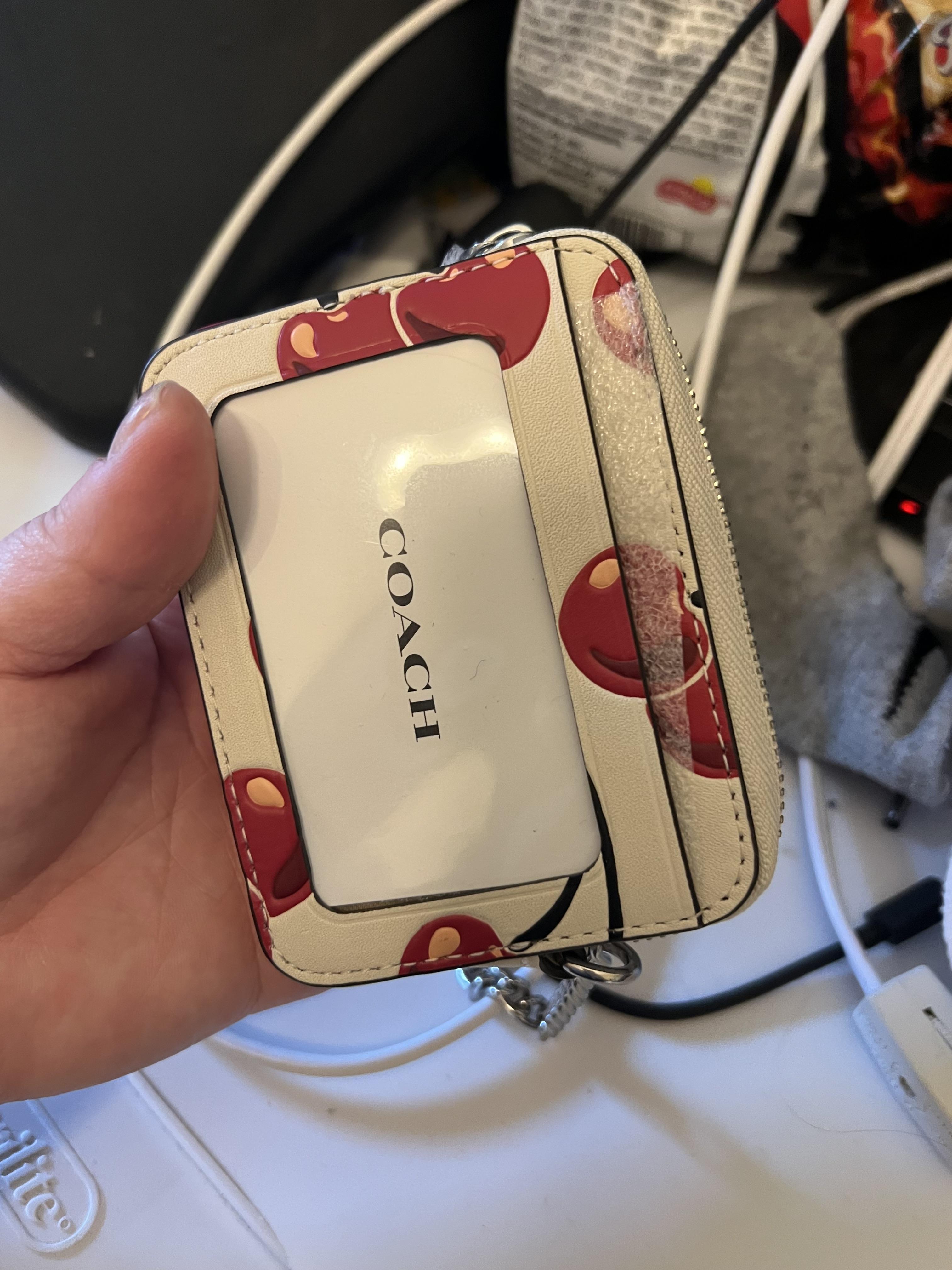 COACH® | Lunar New Year Zip Card Case In Signature Canvas