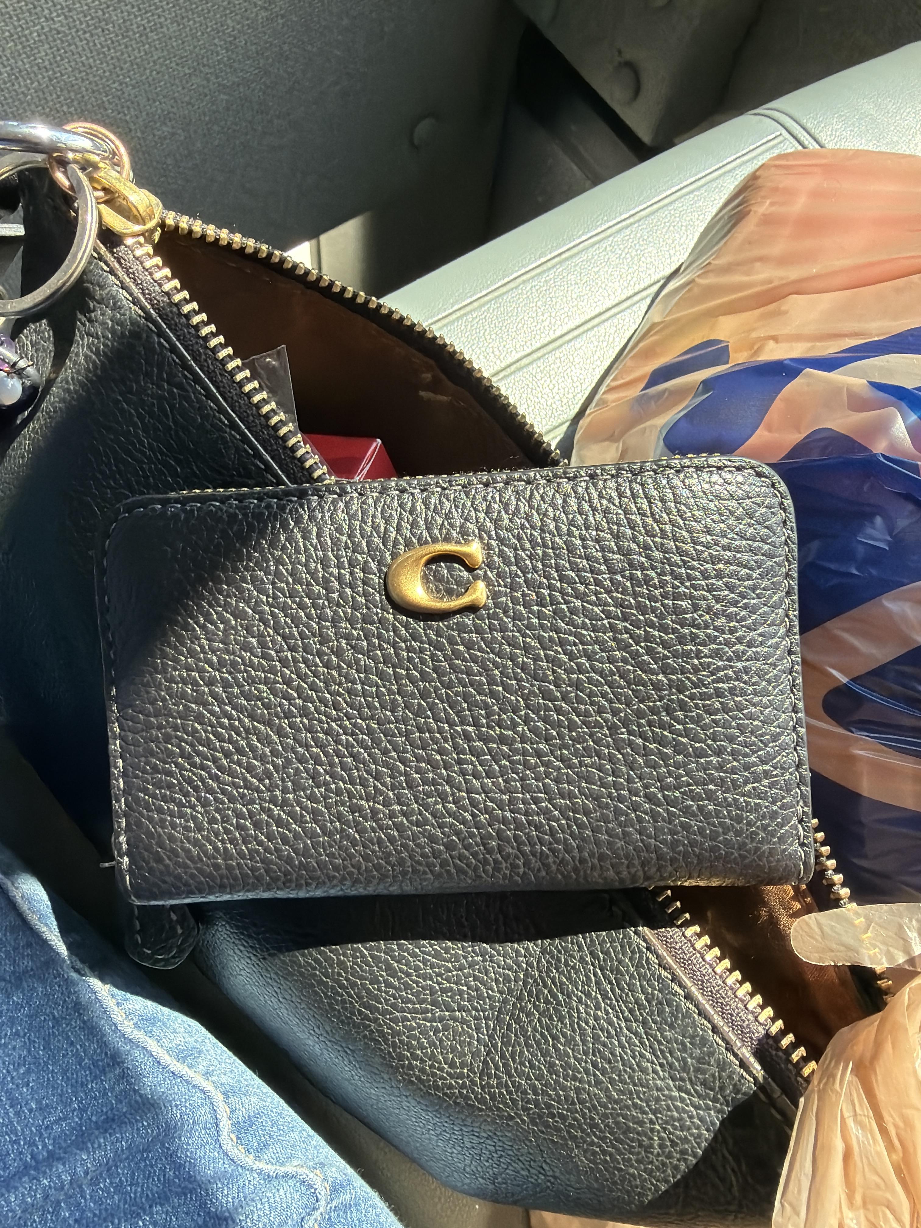 Essential Small Zip Around Card Case In Signature Canvas | Wallets