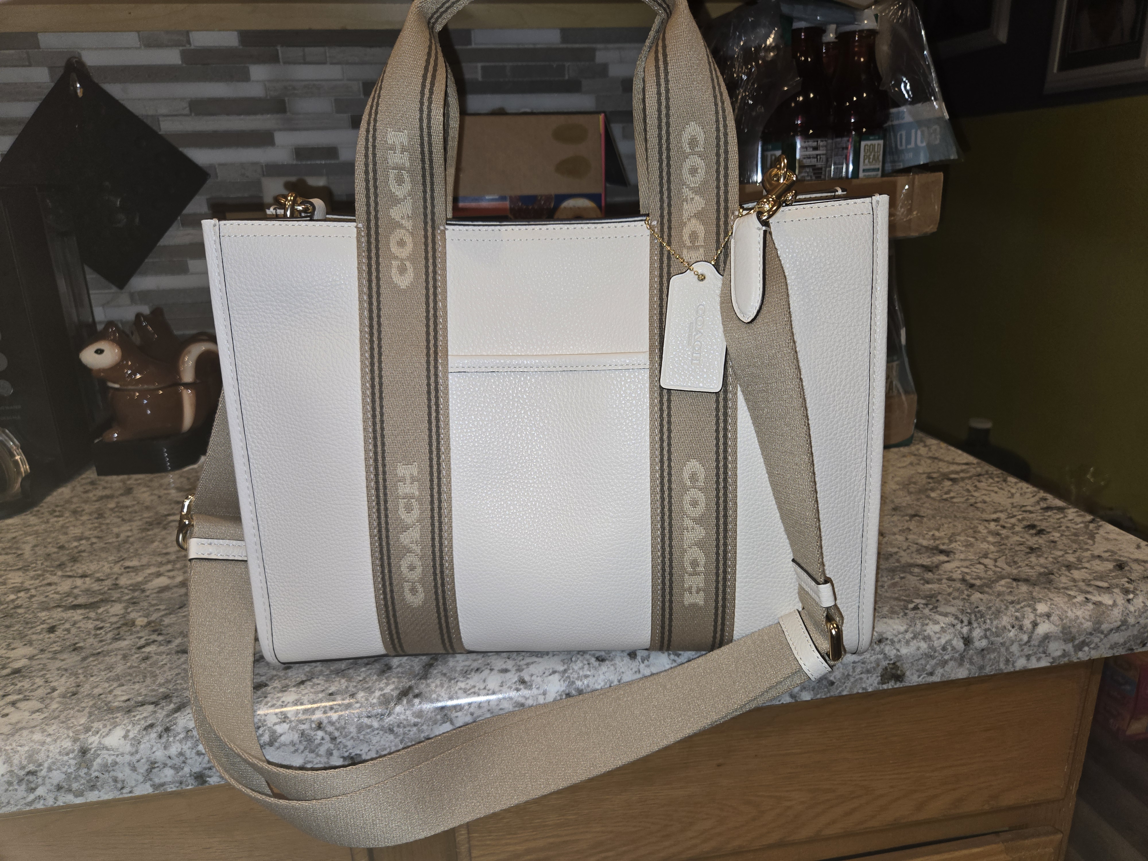 Smith Tote Bag In Signature Jacquard | COACH®