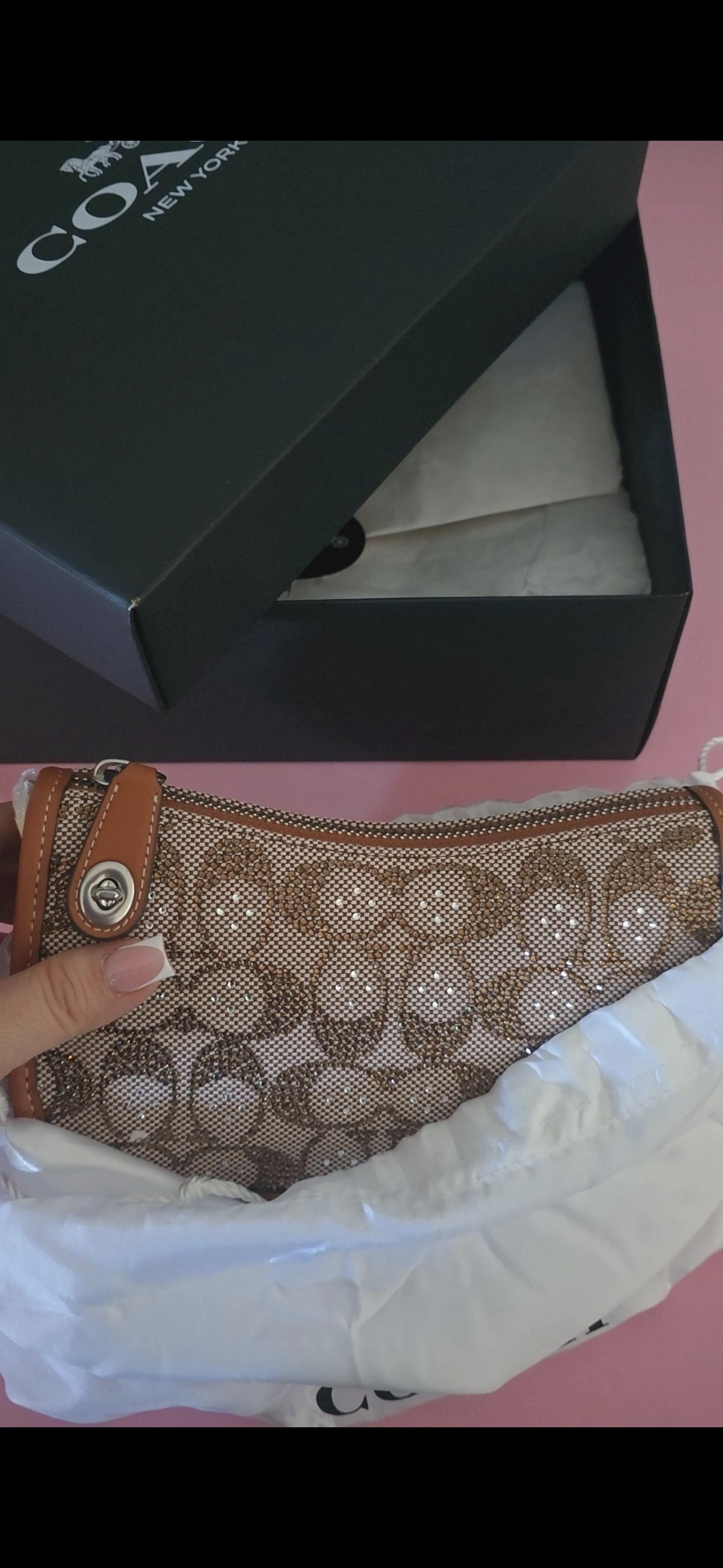 COACH 手袋 SWINGER 20 櫻桃印花手袋| COACH 官方網站Official page