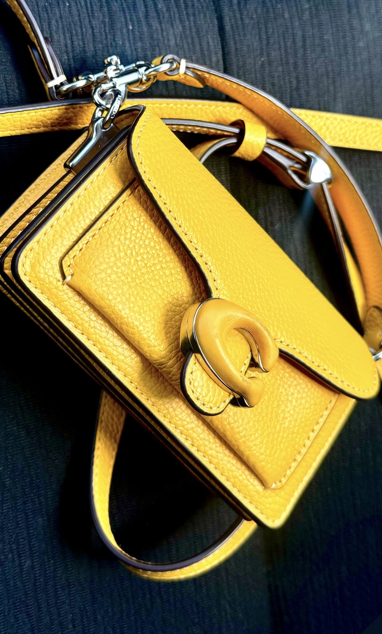 Coach Tabby Smooth Leather Medium Snap-Closure Wallet