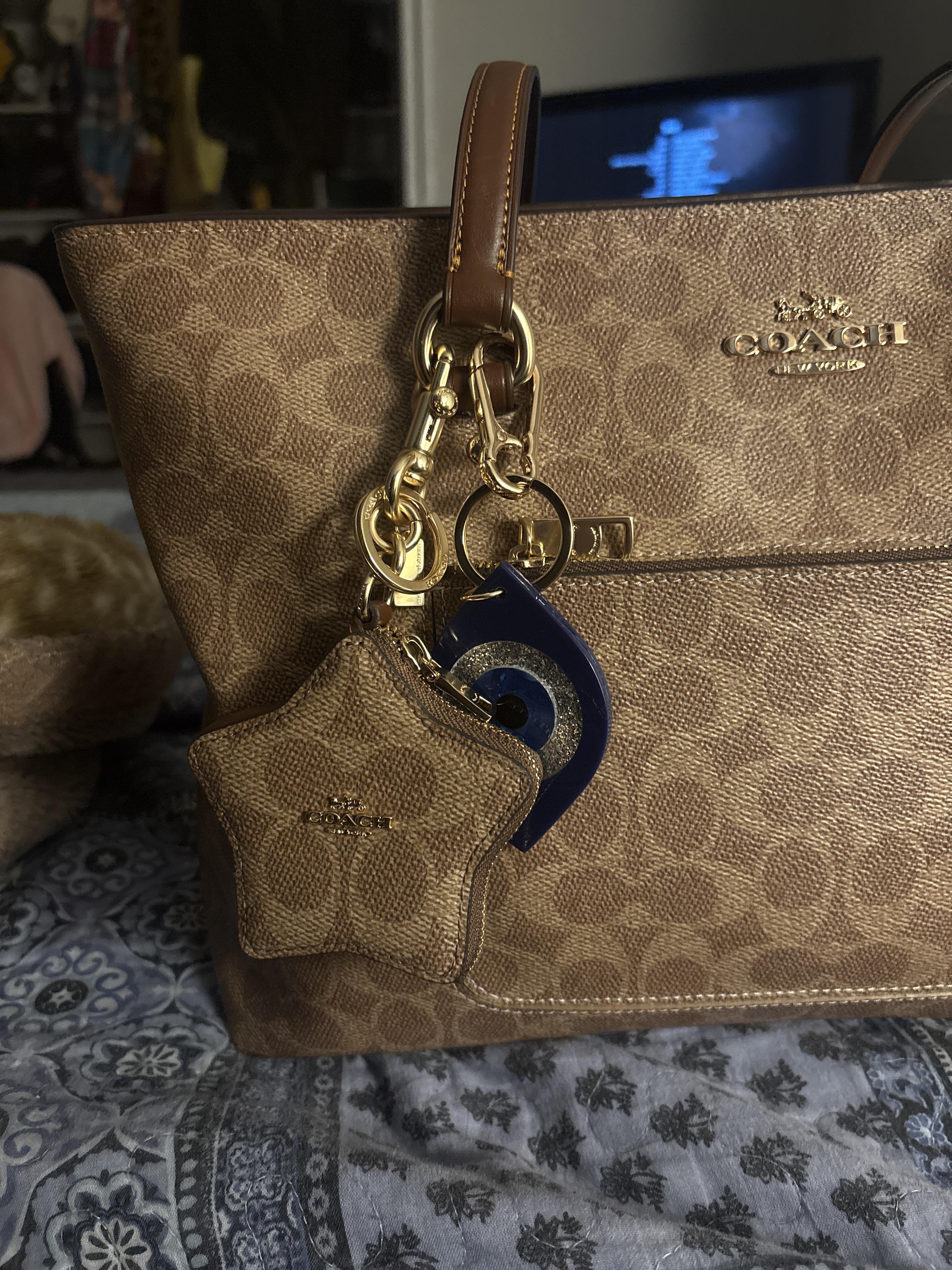 Star Bag Charm In Signature Canvas | Accessories | Coach | COACH®