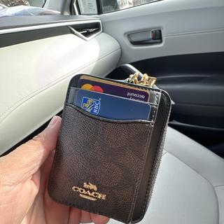 Zip Card Case In Signature Leather With Charm | Wallets | Coach