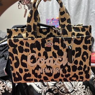 Restored Cargo Tote Bag 26 With Leopard Print | COACH®