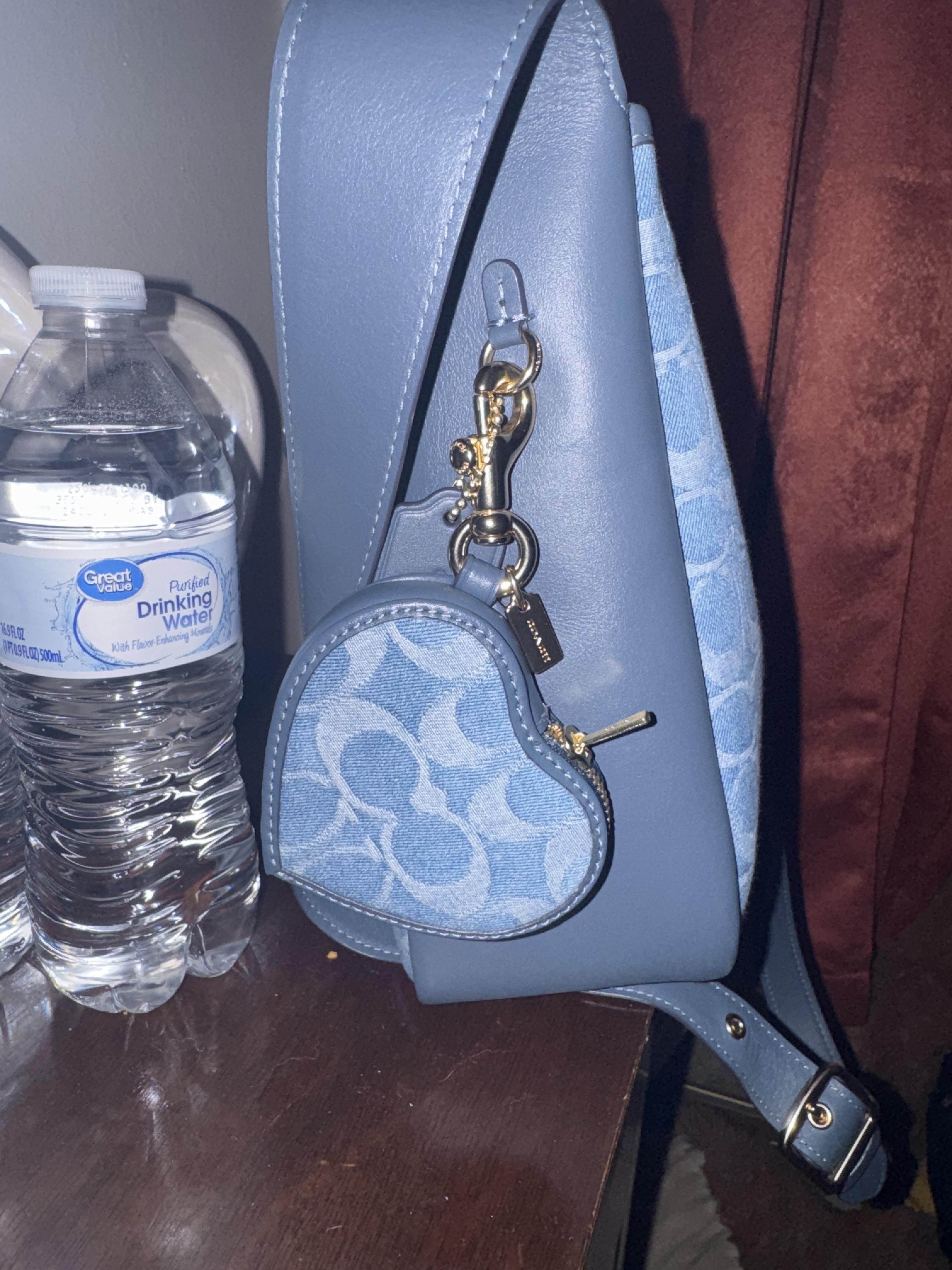 Heart Bag Charm In Signature Denim | Accessories | Coach | COACH®