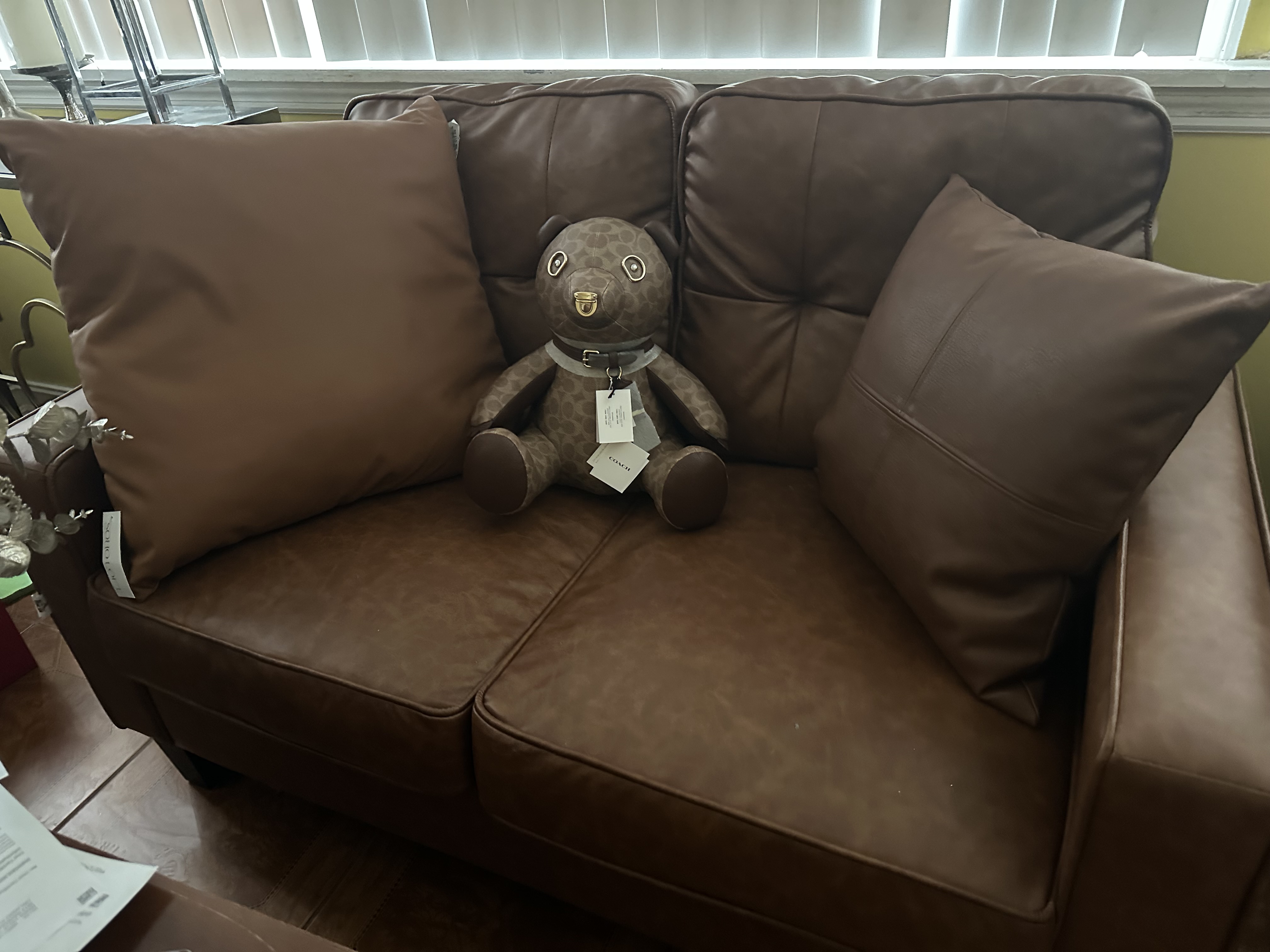 Collectible Bear In Signature Canvas | Accessories | Coach | COACH®