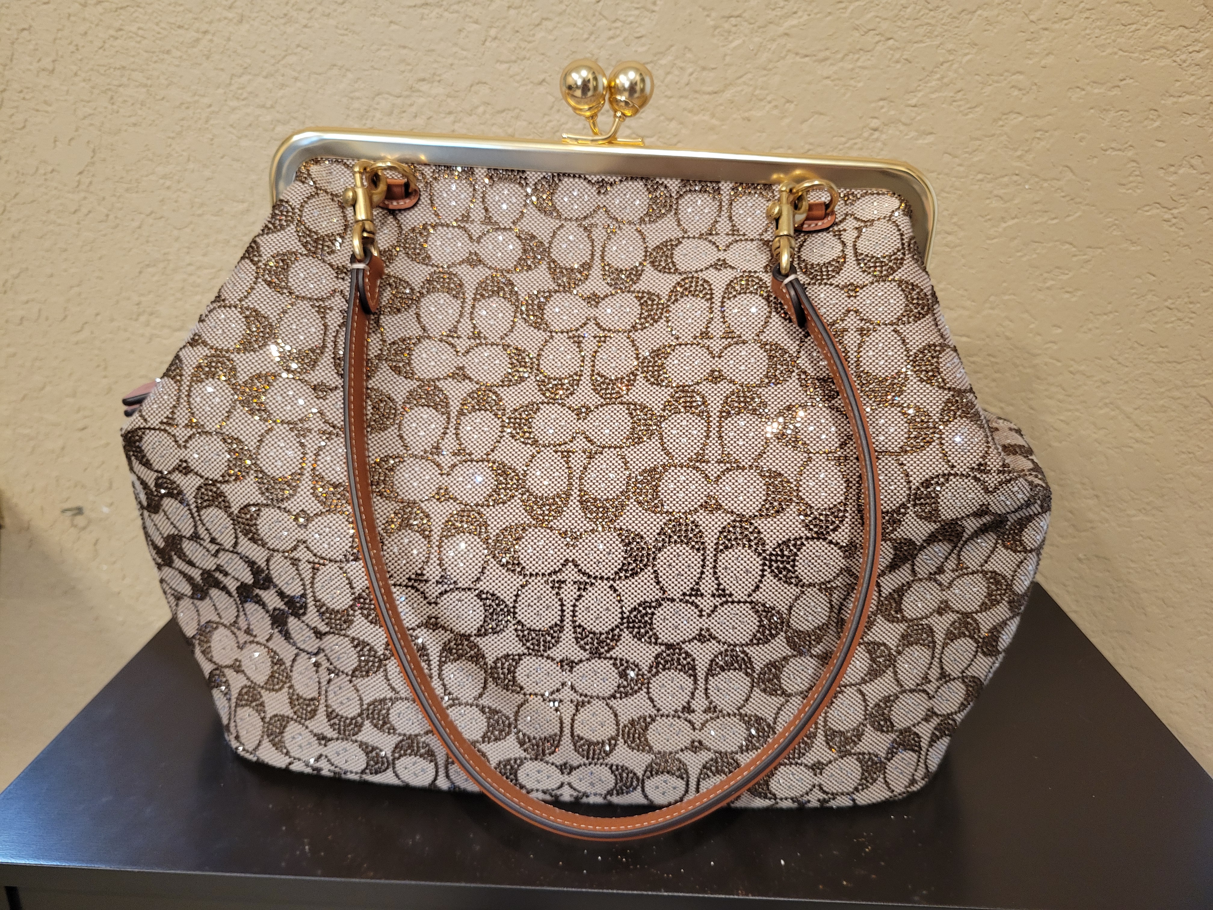 Large Kisslock Frame Bag | Bags | Coach | COACH®
