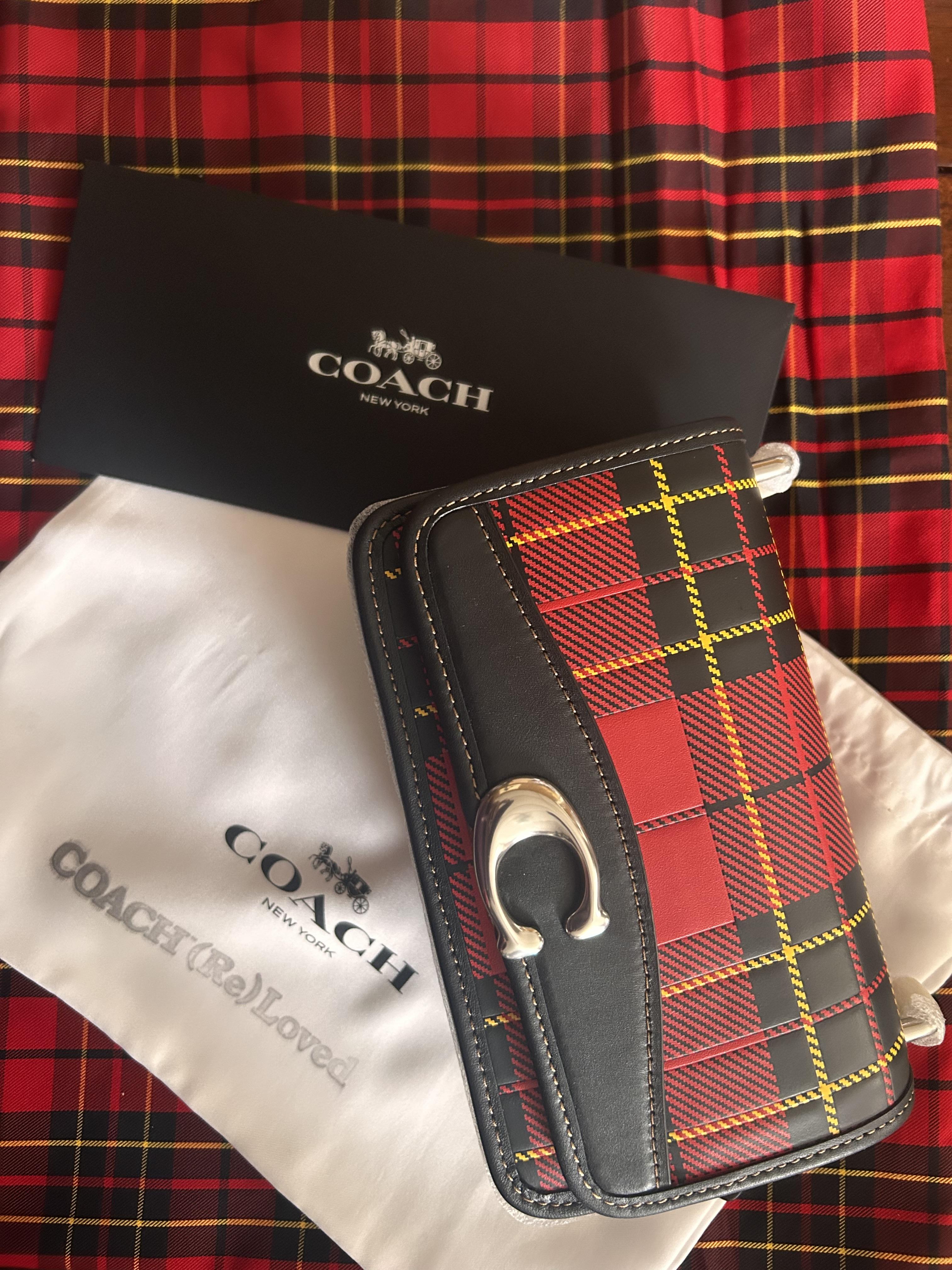 Restored Bandit Crossbody With Plaid Print | COACH®