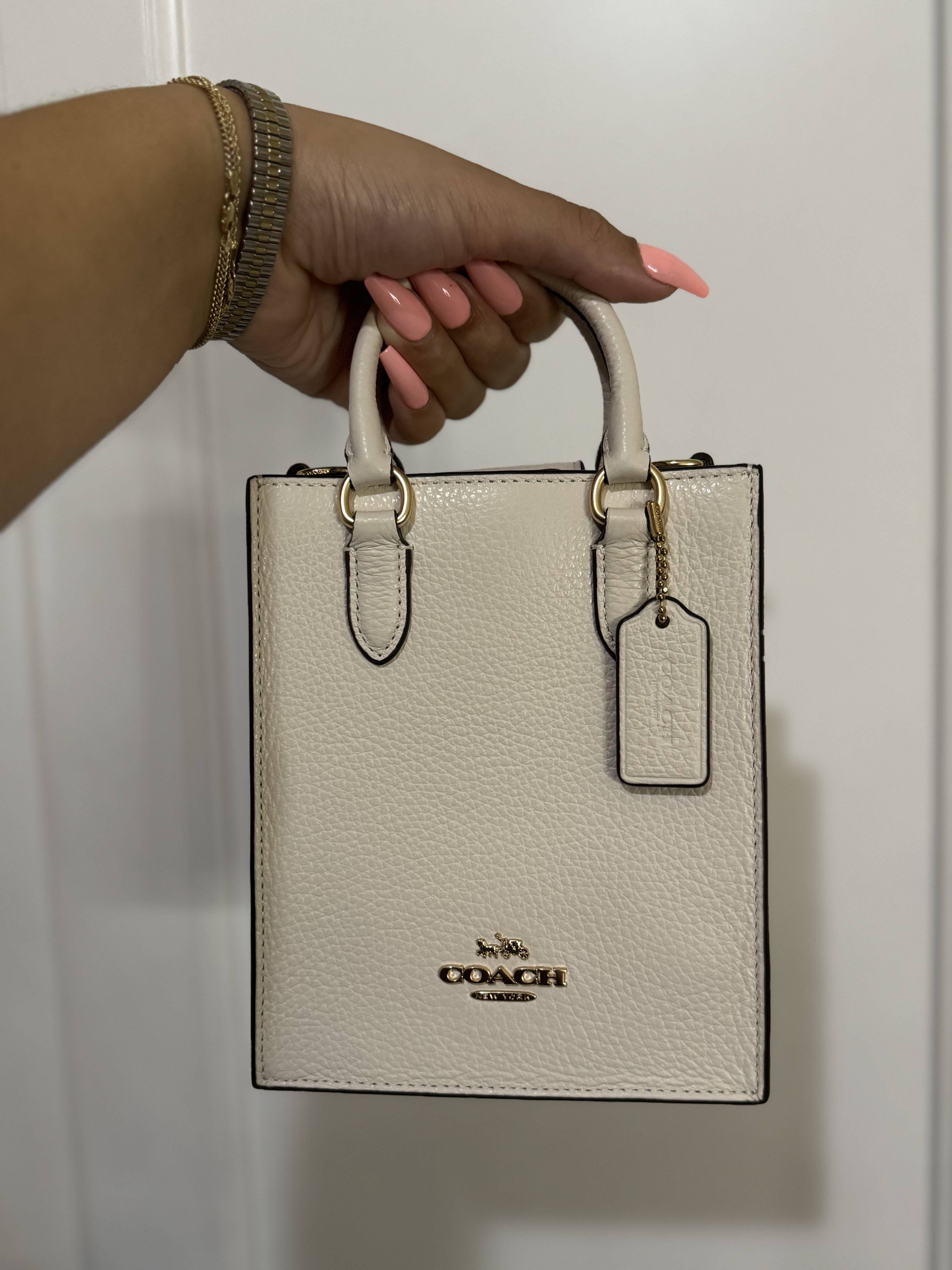 Mini Tote With Signature Canvas | COACH®
