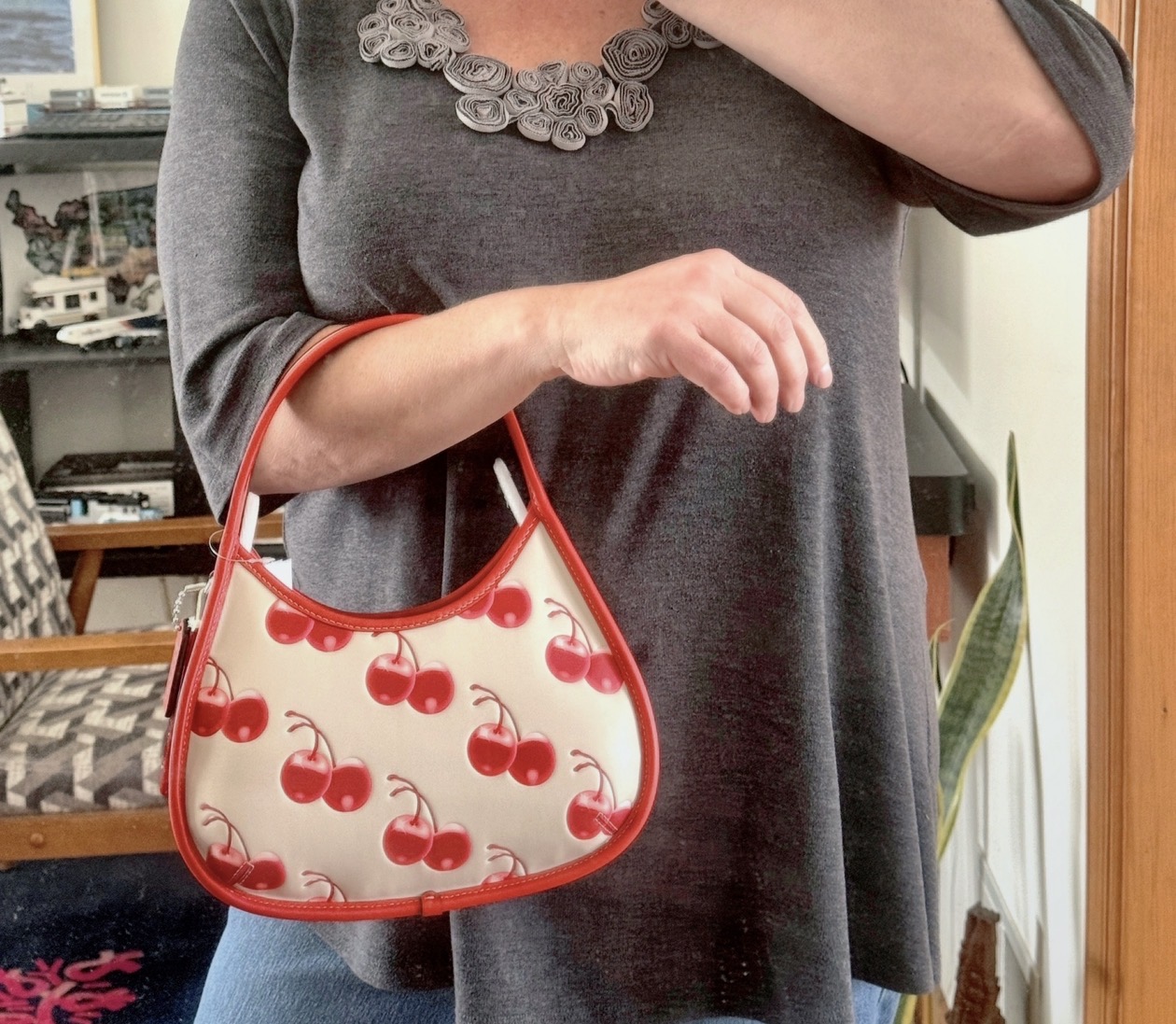 Ergo Bag In Coachtopia Leather With Cherry Print | Bags | Coach