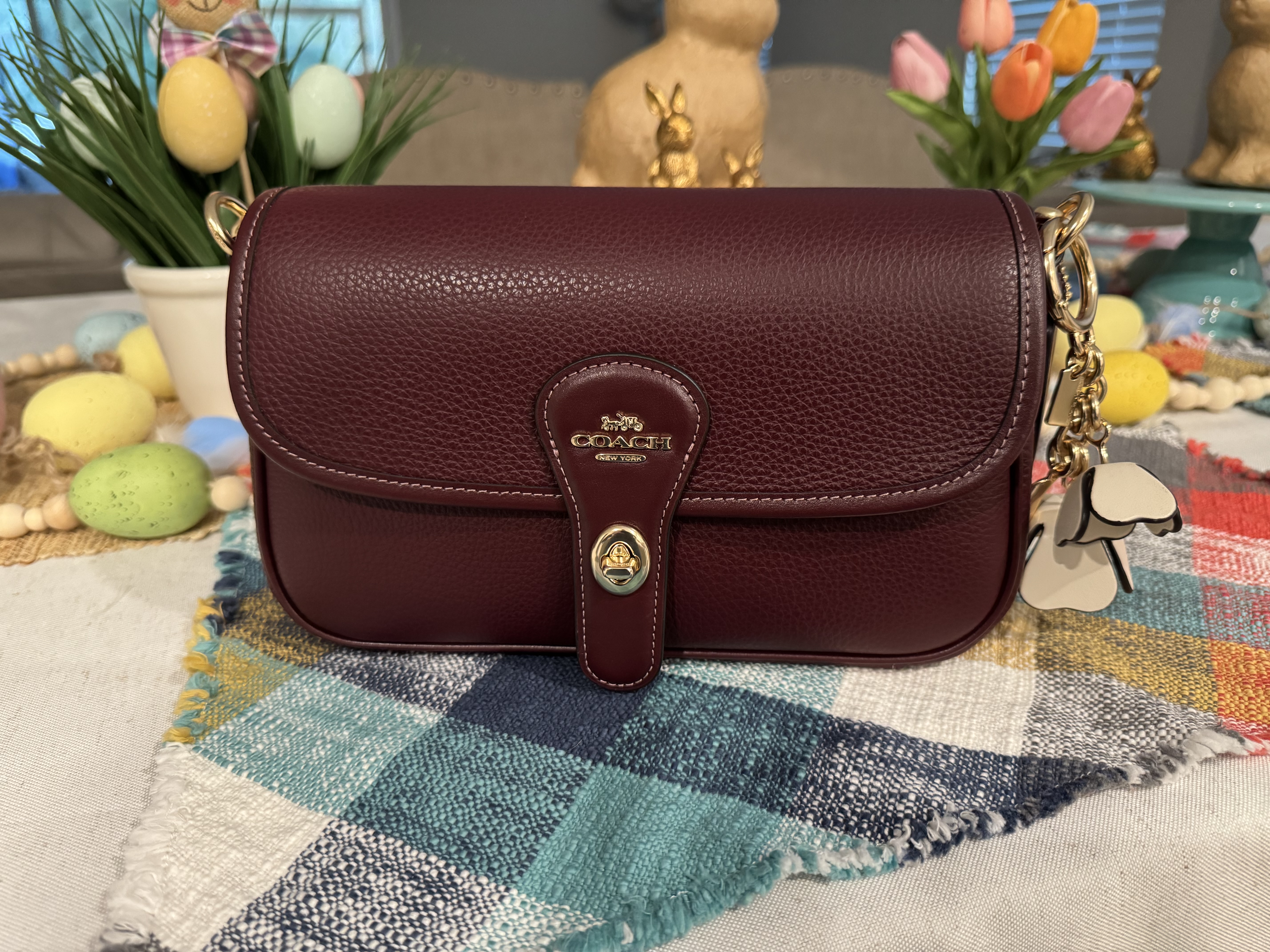 Essential Tea Rose Bag Charm | COACH®