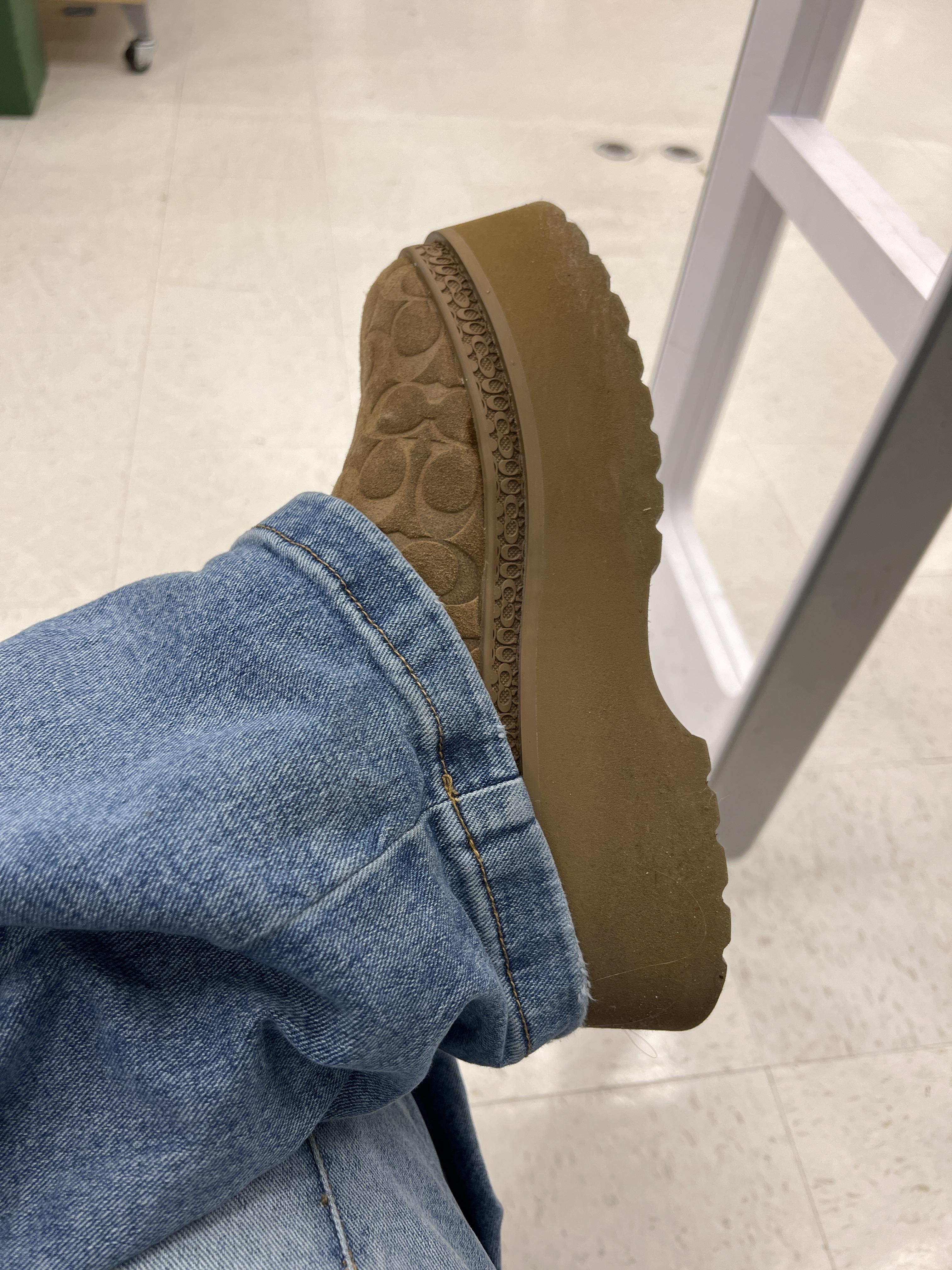 COACH® | Christina Bootie In Signature Suede