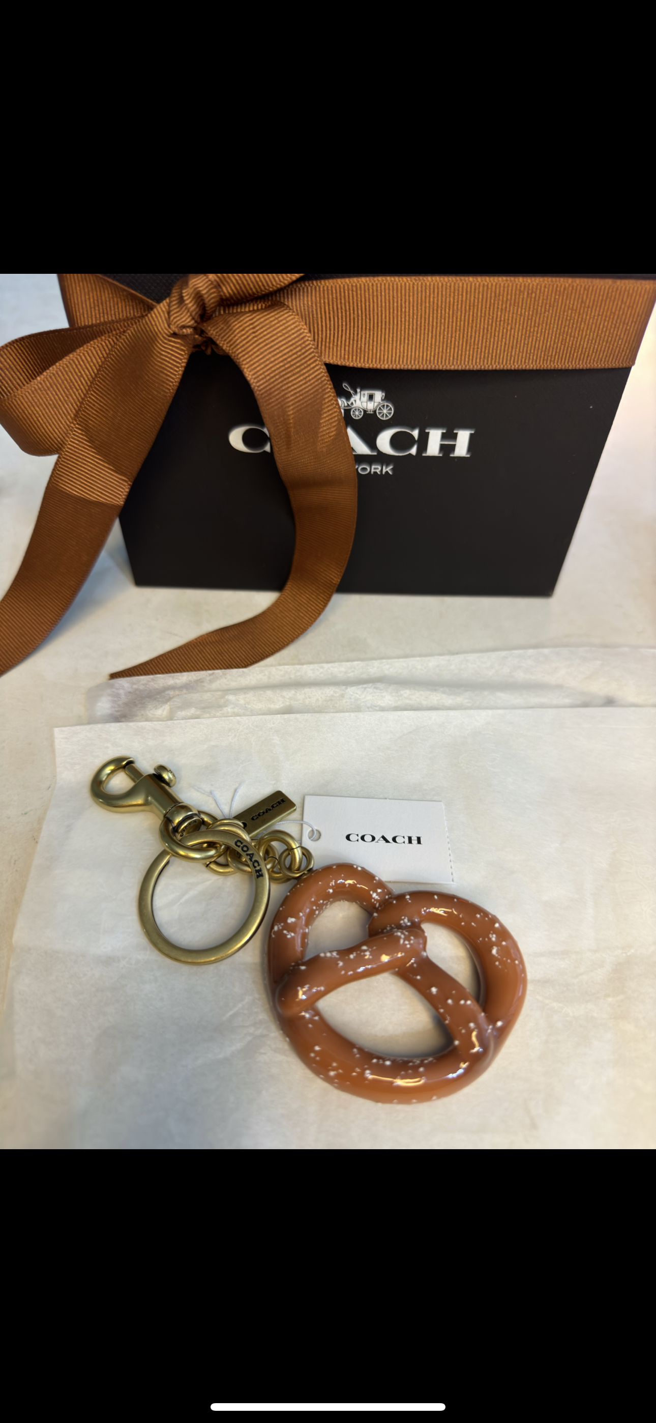 Small Pretzel Bag Charm | Accessories | Coach | COACH®