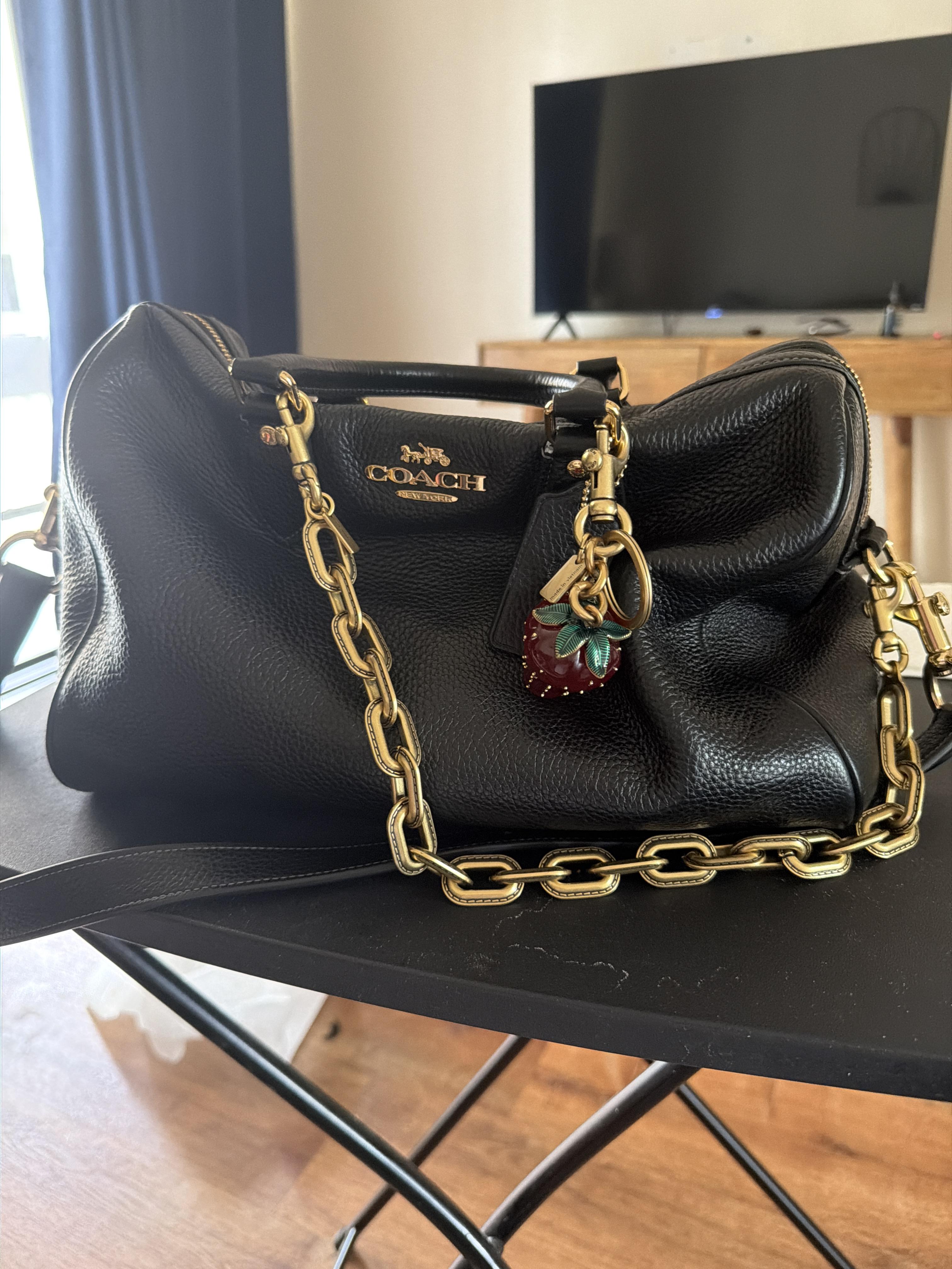 Rowan Large Satchel Bag In Signature Leather | Bags | Coach | COACH®