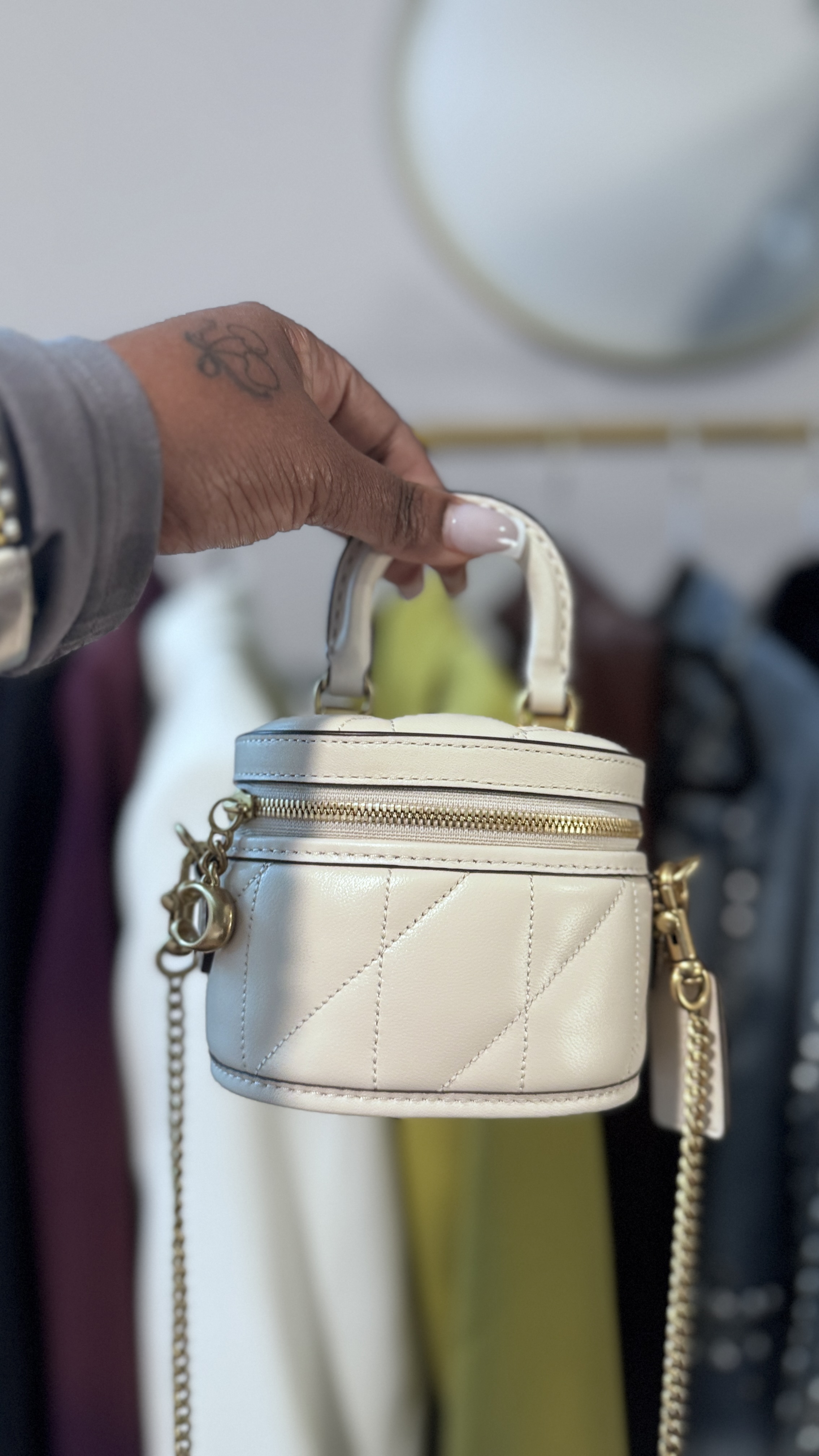 COACHコーチ ハミルトン ポートフォリオ シボ革 ビジネスバッグ