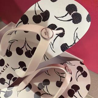 Zayn Flip Flop With Cherry Print | Other Shoes | Coach | COACH®
