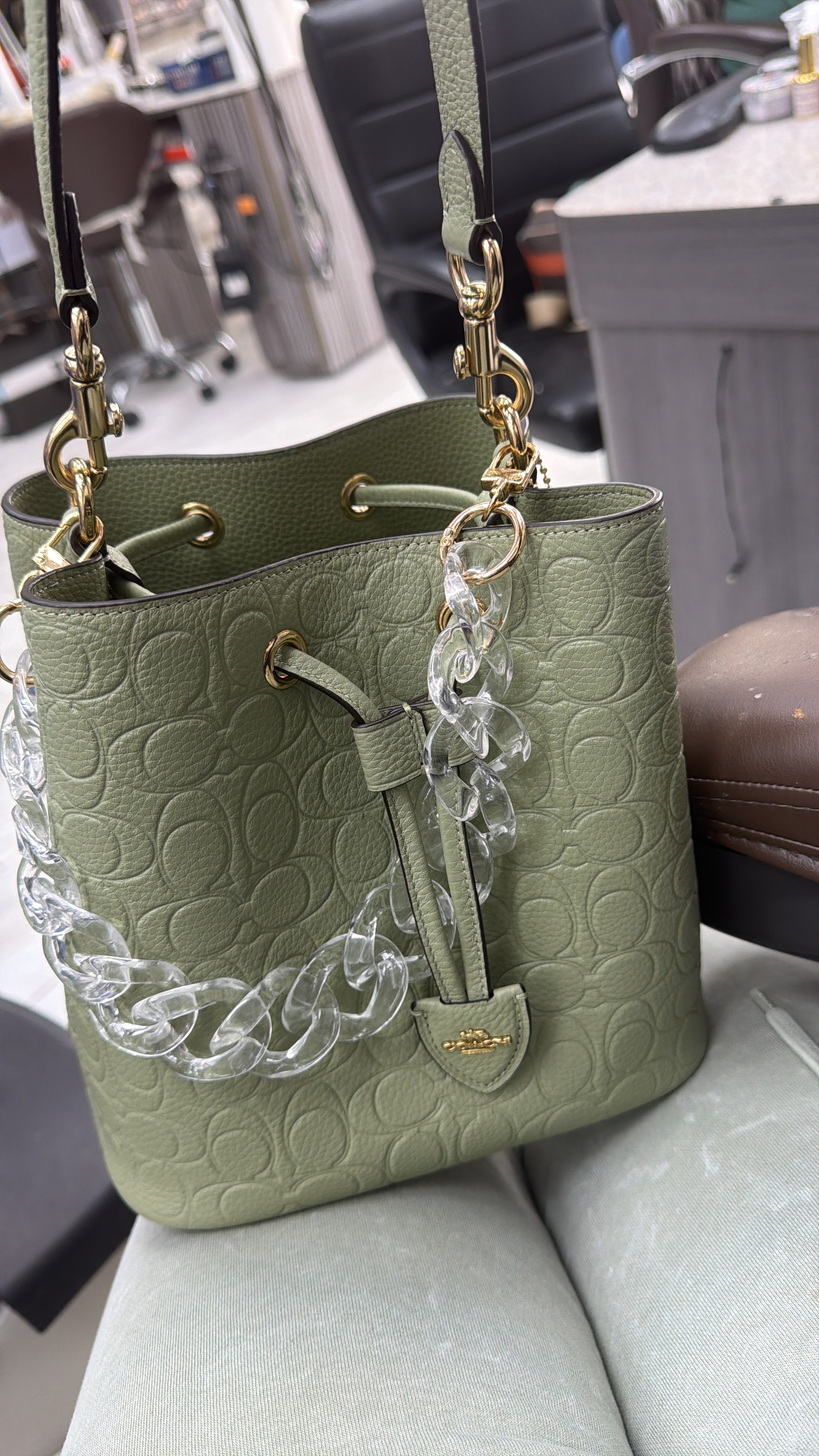 Rowan Bucket Bag In Rainbow Signature Canvas | Bags | Coach | COACH®