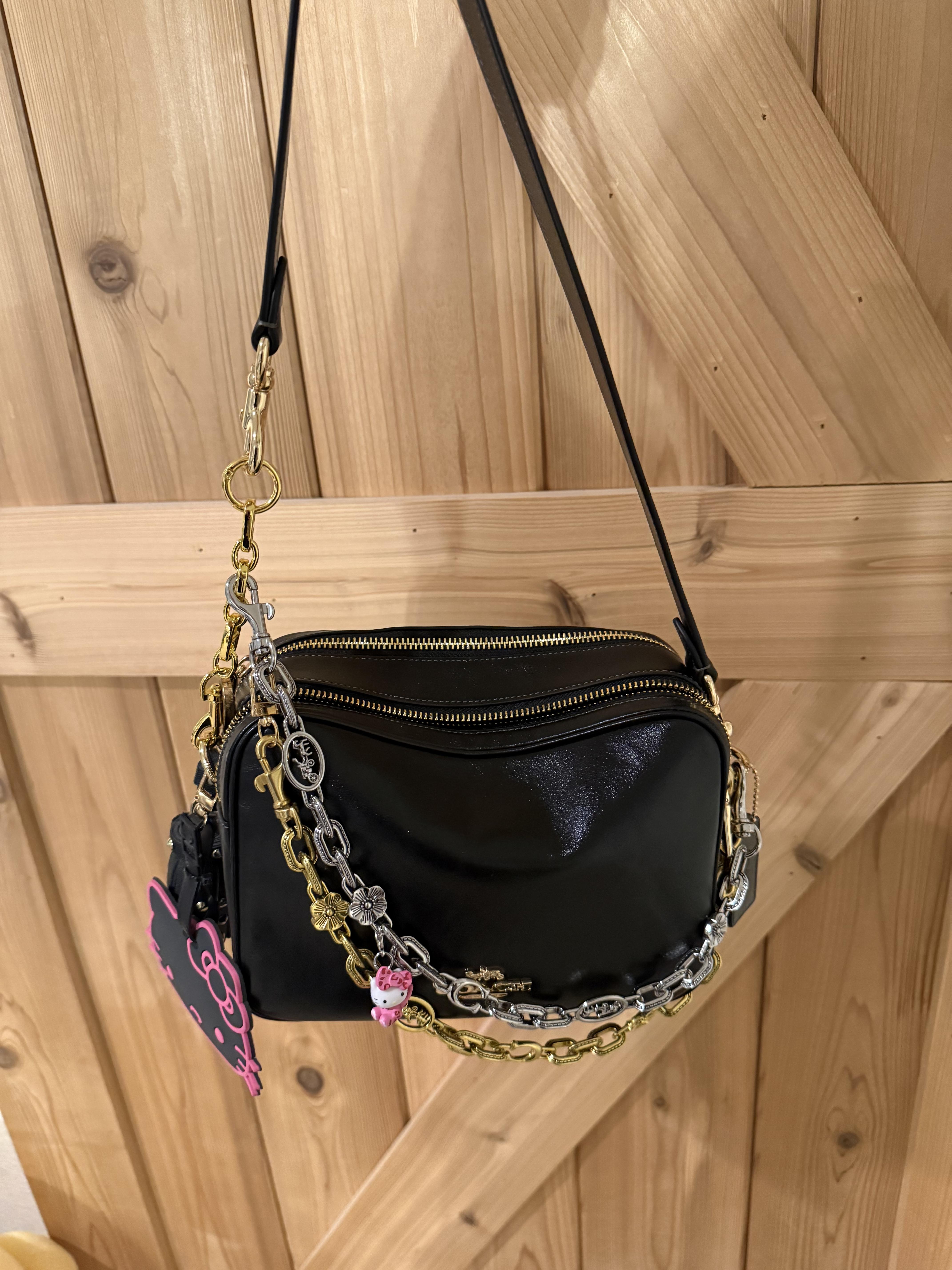 Carey Crossbody Bag In Loved Signature Canvas With Charms | Bags