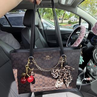 Station Tote Bag With Cherry Print | COACH®
