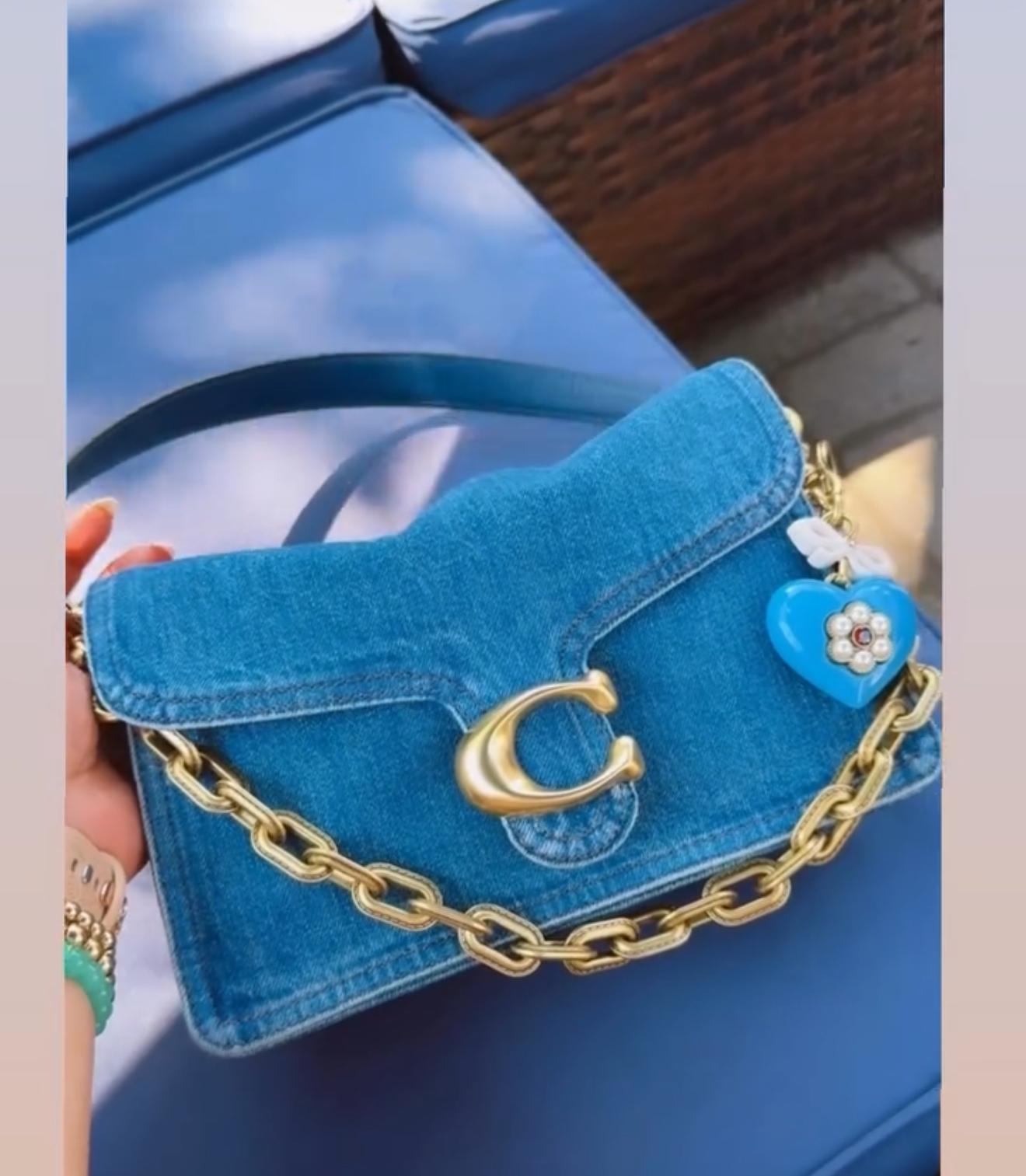 COACH® | Chain Tabby Shoulder Bag