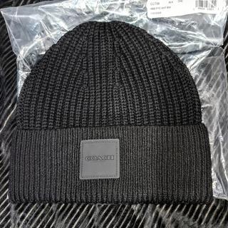 Knit Beanie With Rubber Patch | Accessories | Coach | COACH®
