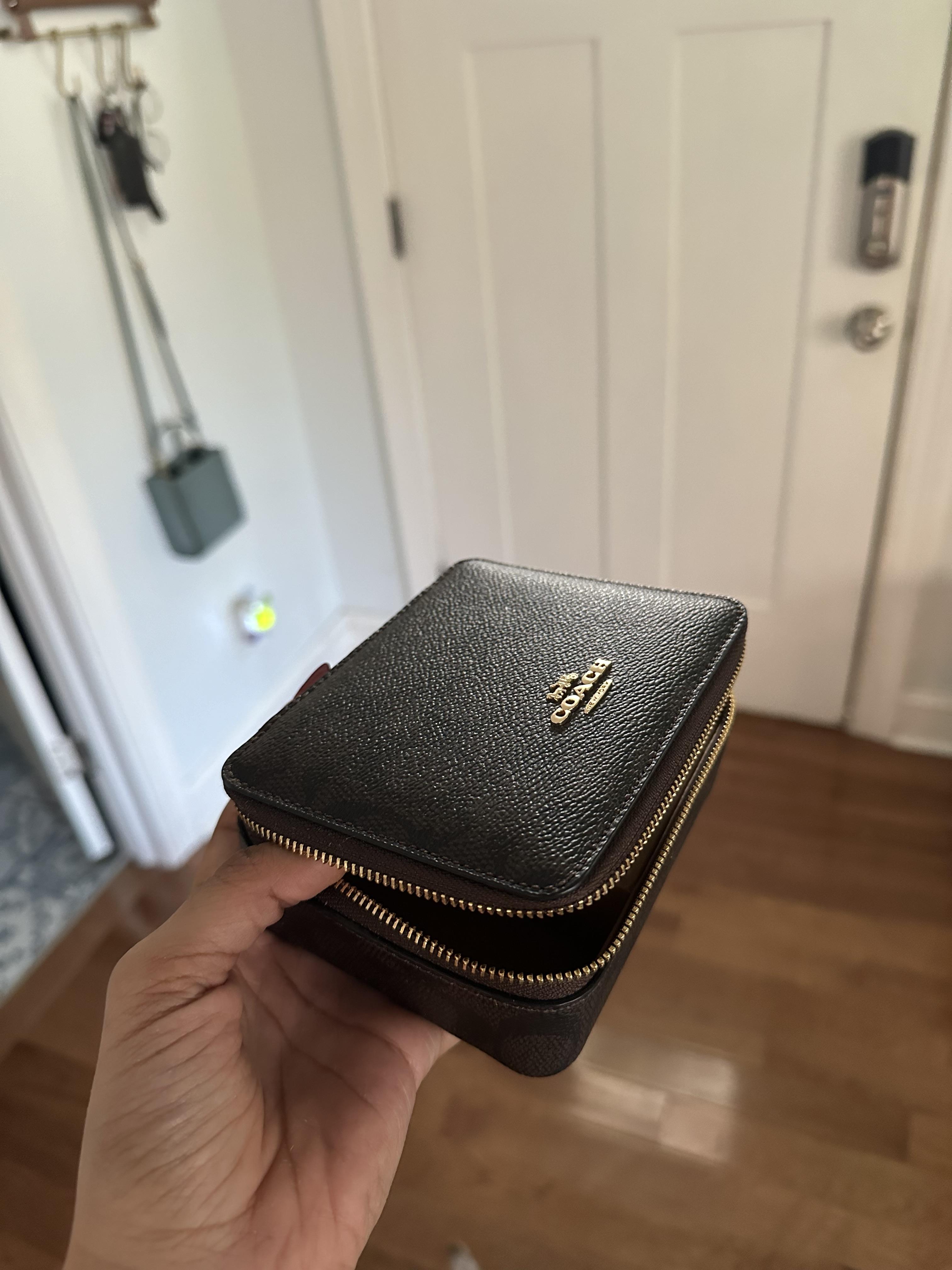 Large Jewelry Box In Signature Canvas | Accessories | Coach | COACH®