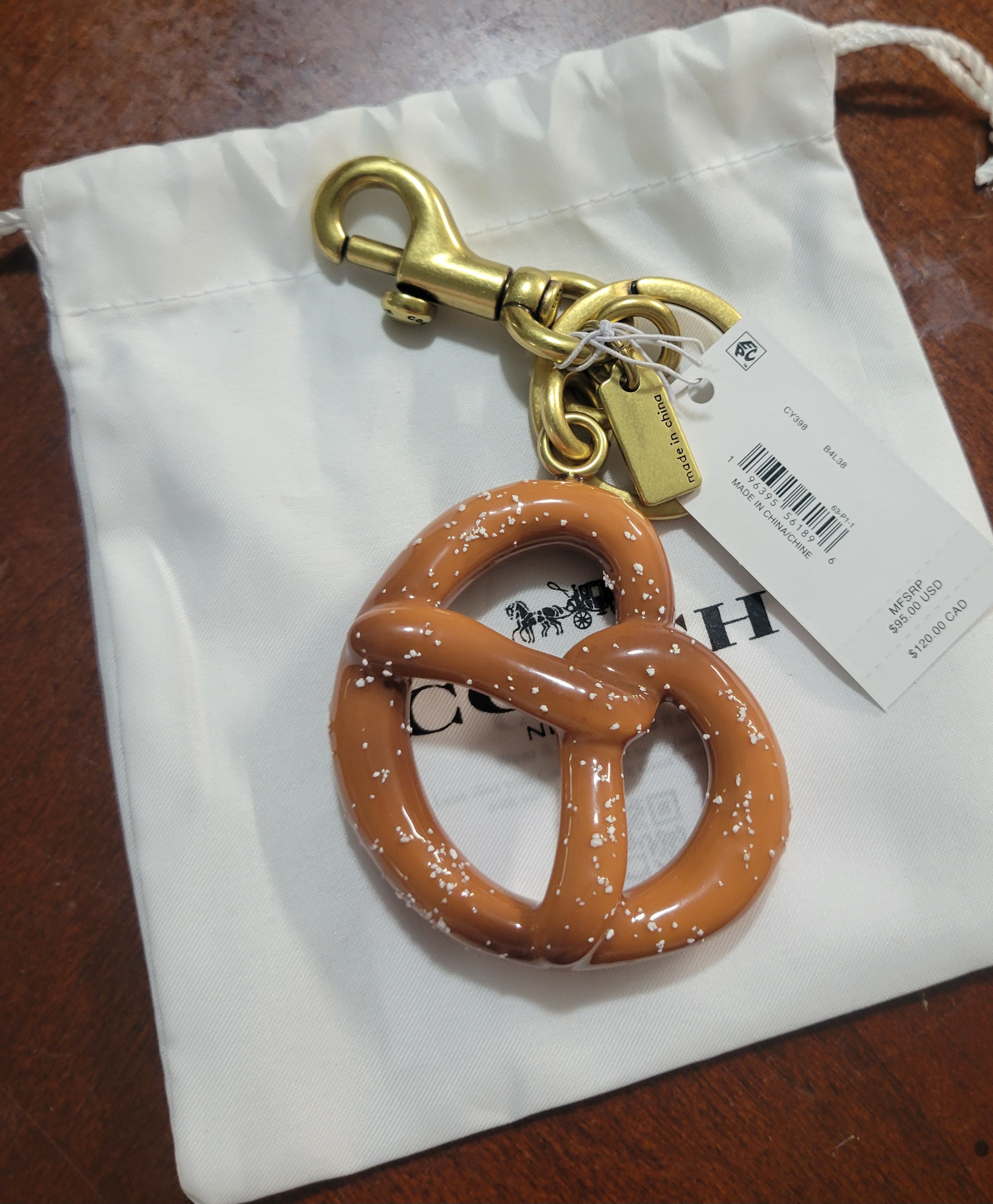 Small Pretzel Bag Charm | Accessories | Coach | COACH®
