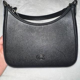 Coach コーチHobo Hand Bag Signature Black COACH Hobo Crossbody Signature Canvas Interior Black CJ842 Outlet