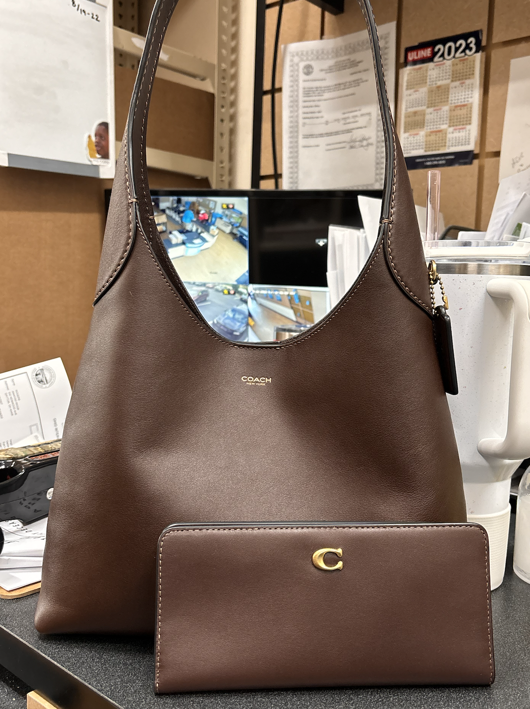 COACH® | Essential Slim Wallet With Sketch Print