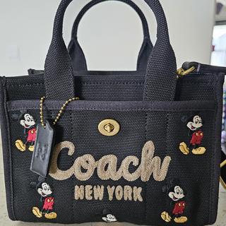 Disney X Coach Cargo Tote Bag 20 With Mickey Mouse In Regenerative