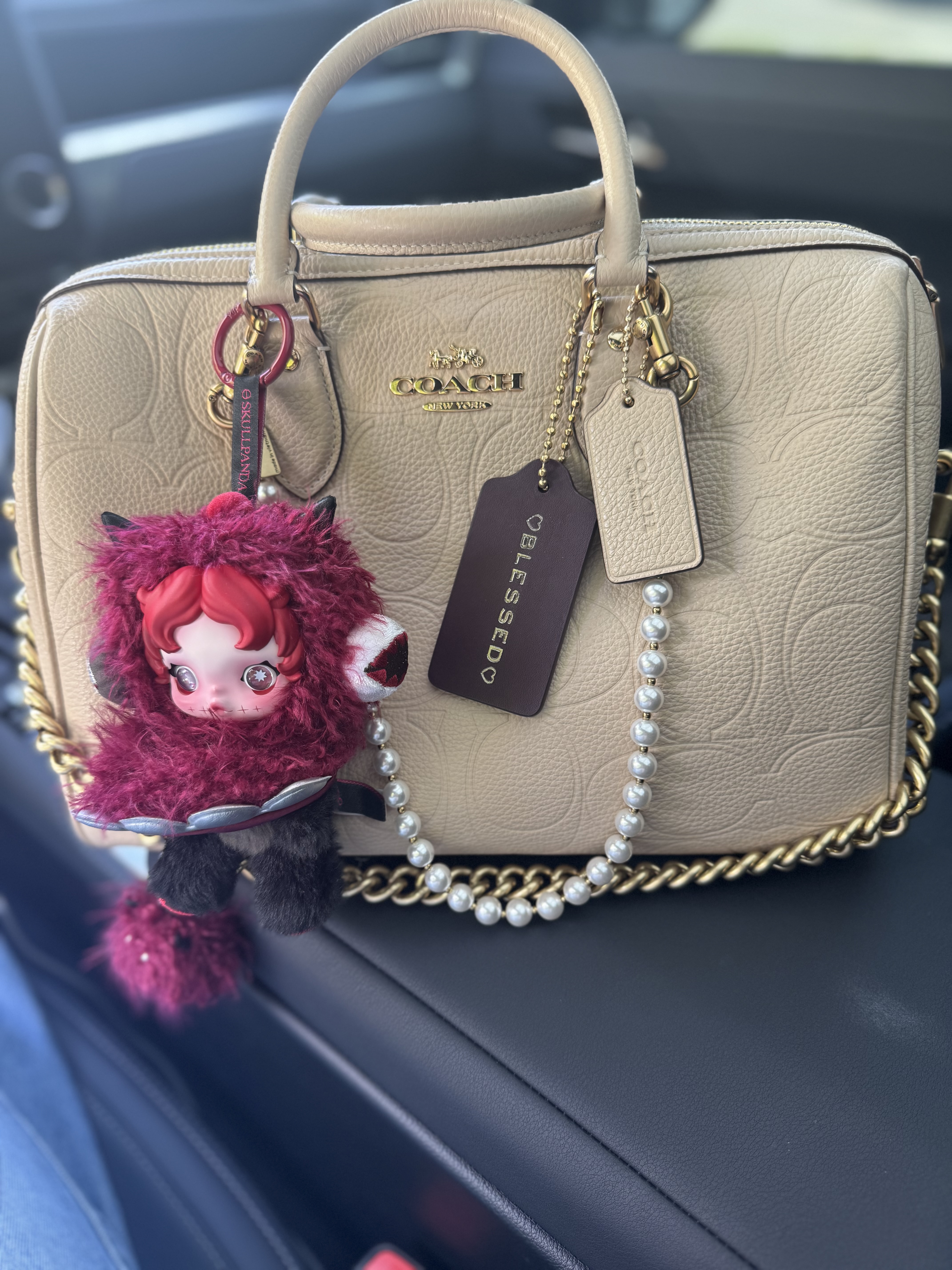 COACH® | Short Pearl Strap