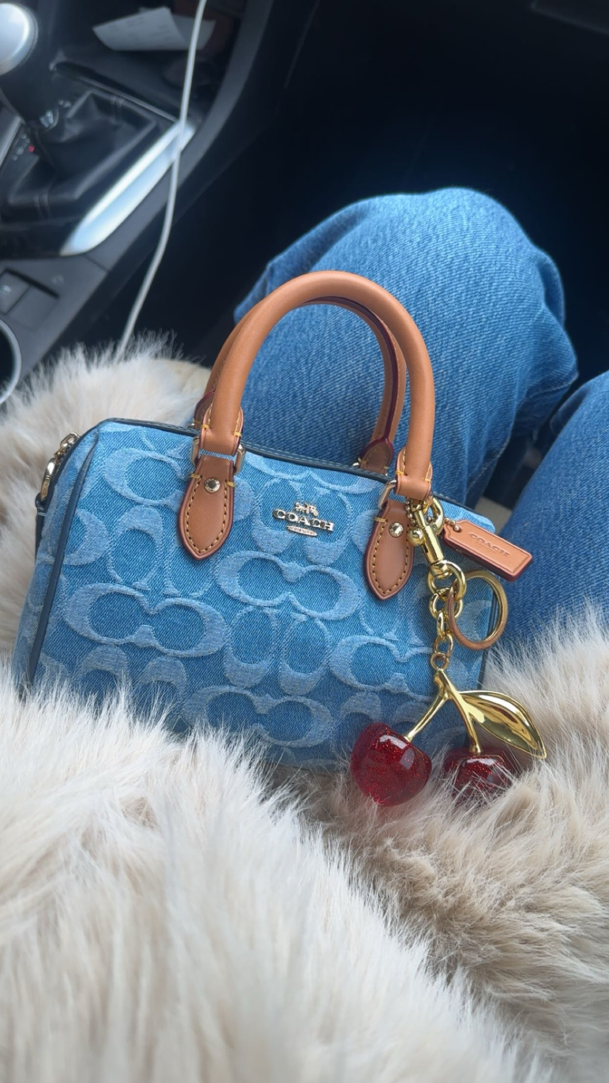 Mini Rowan Crossbody Bag In Signature Denim | Bags | Coach | COACH®