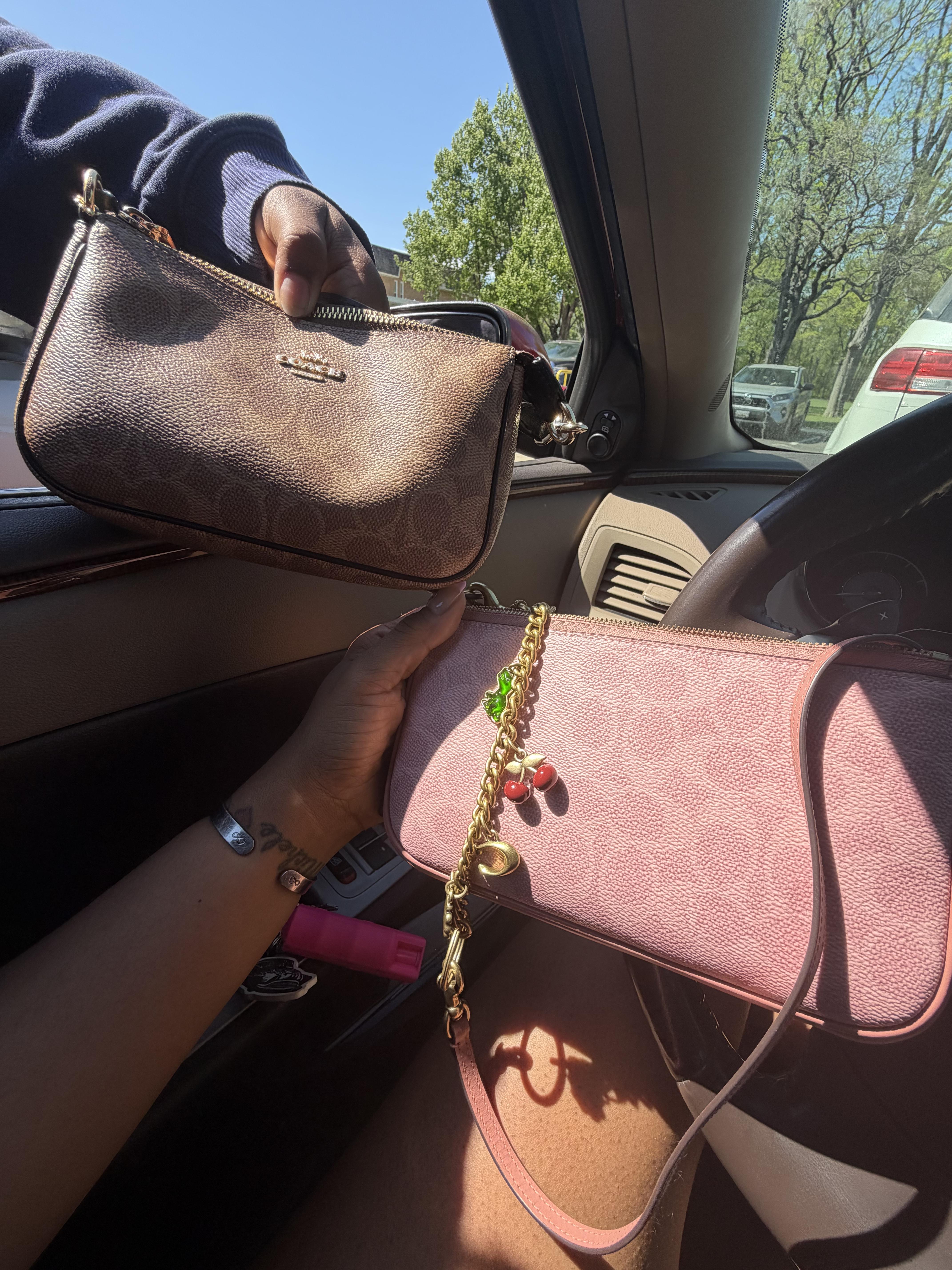 Plaza Bag In Crystal Signature Jacquard | Wristlets | Coach | COACH®