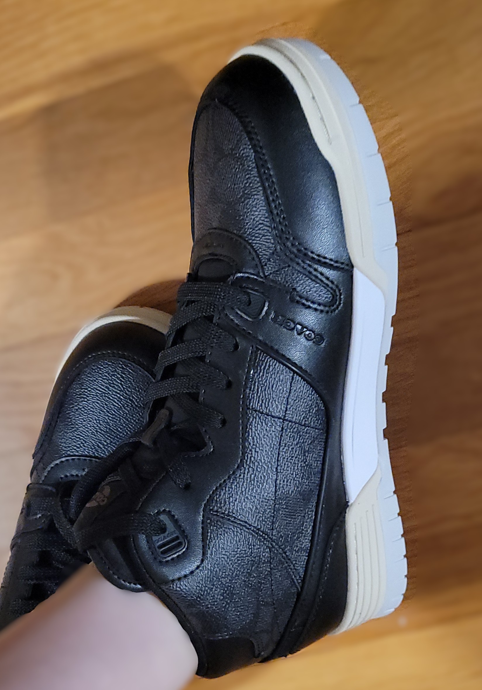 Coach Soho Mid Top Sneakers Men’s Size 10.5 D Optic White Leather Lace Up Casual Soho Mid Top Sneaker | Other Shoes | Coach | COACH® main image 2