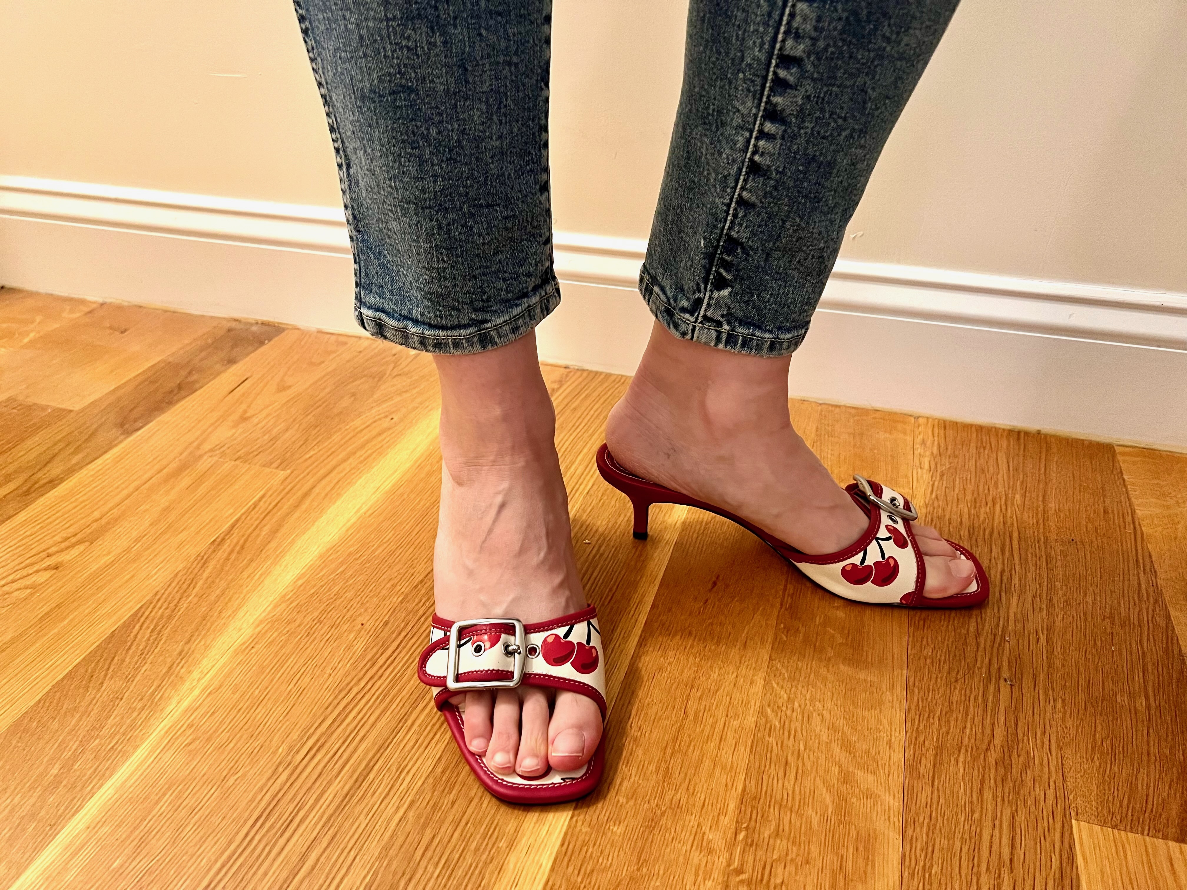 COACH® | Margot Sandal In Signature Denim