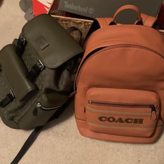 COACH◆リュック/レザー/BRW/無地/32016 コーチ COACH リュック ブラウン 公式通販 パンチング