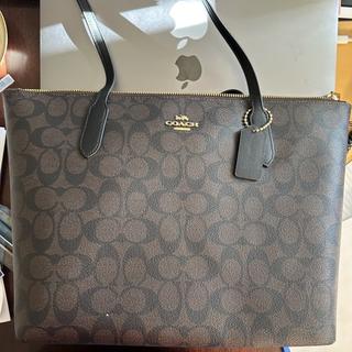 Zip Top Tote Bag In Signature Jacquard | COACH®